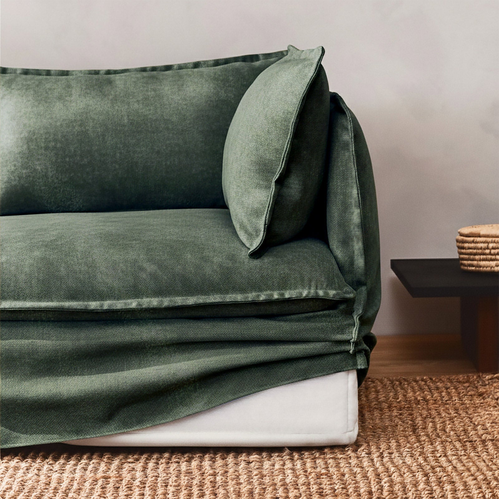 Anabei Washable Modular Ottoman