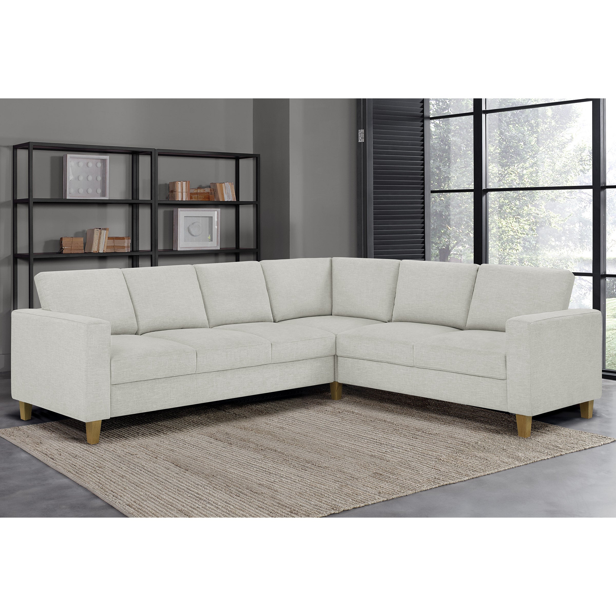 Thomasville Dillard Fabric Convertible Sleeper Sectional