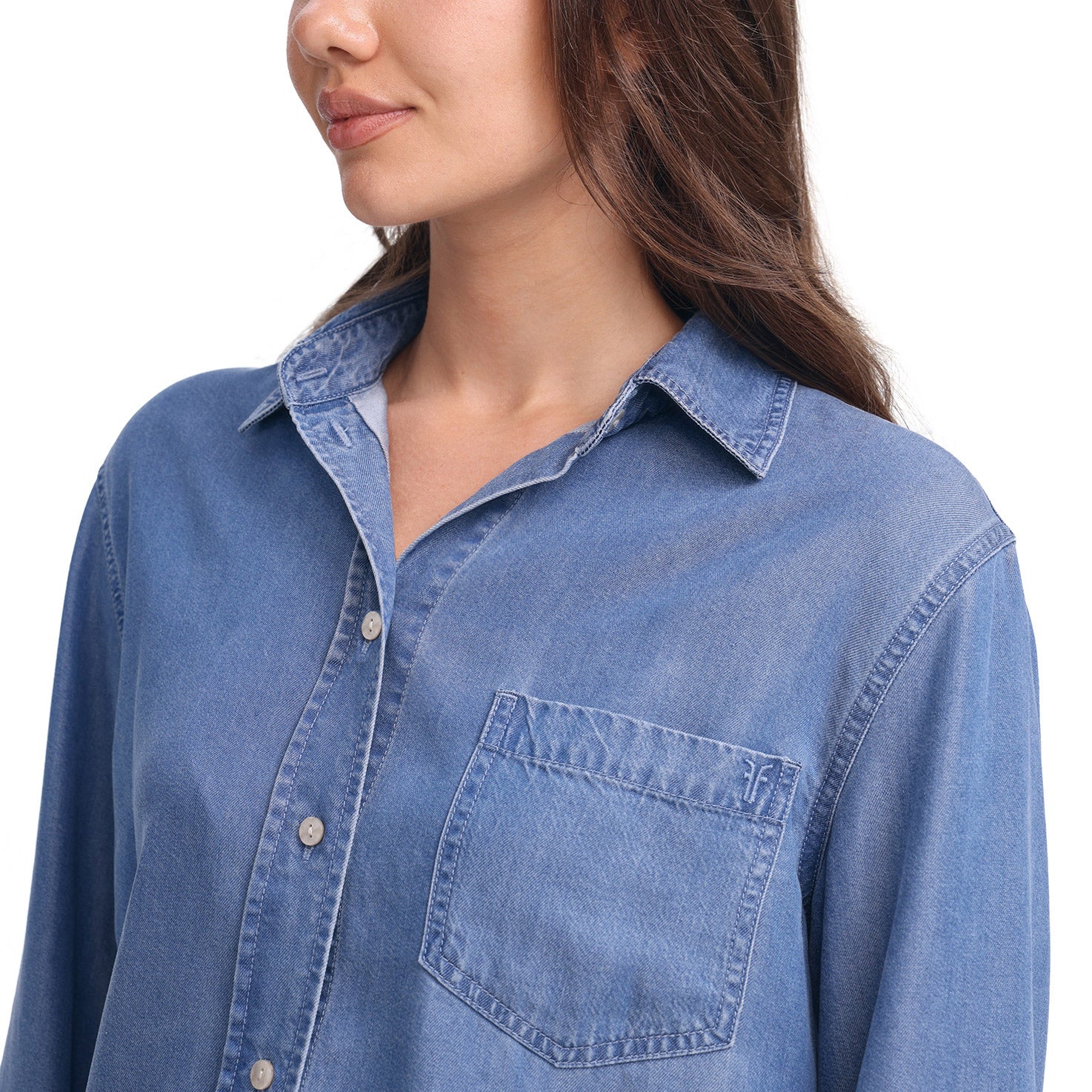 Frye Women's Lyocell Button-Up Shirt