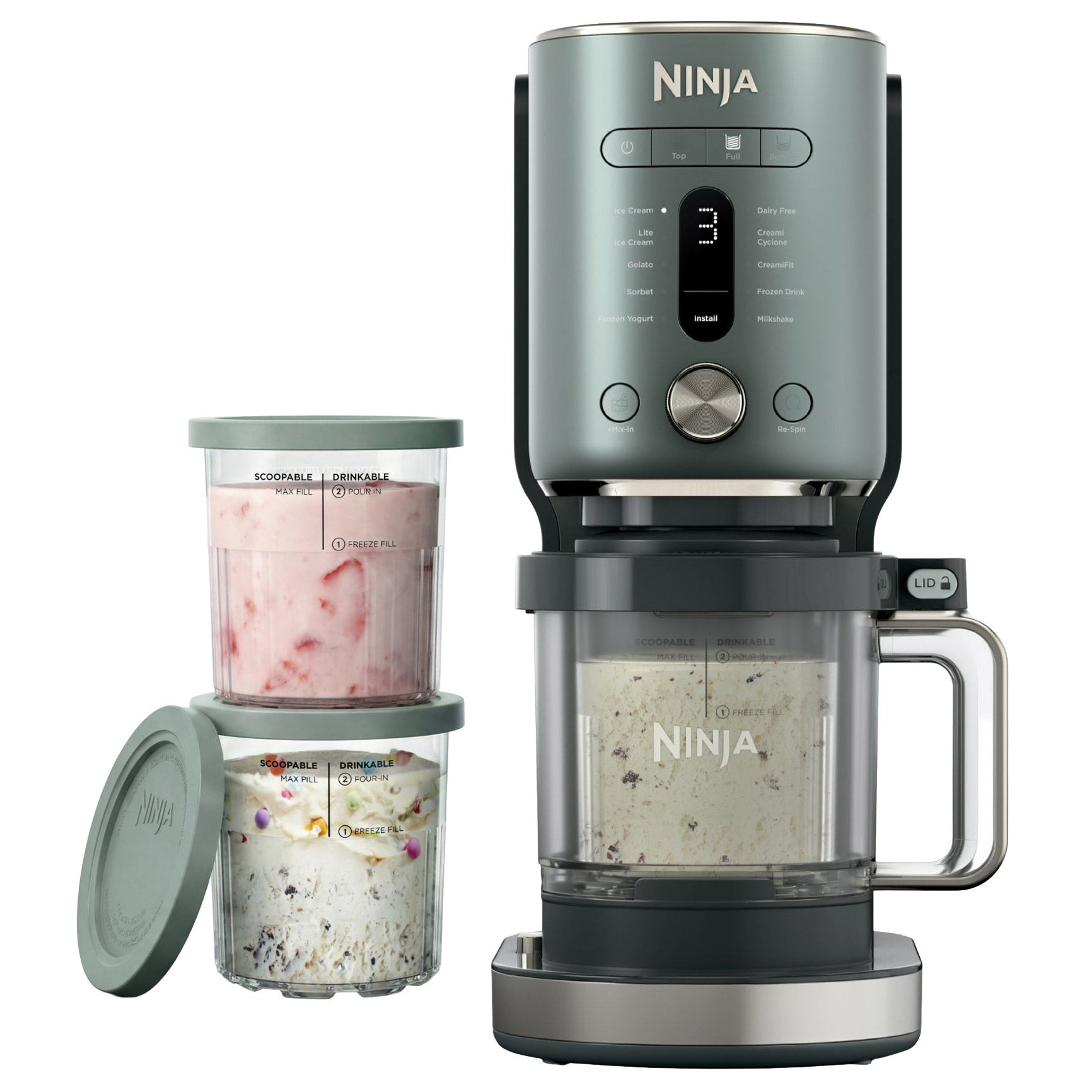 Ninja Creami XL, 11-in-1 Ice Cream Maker with 3 XL Tubs