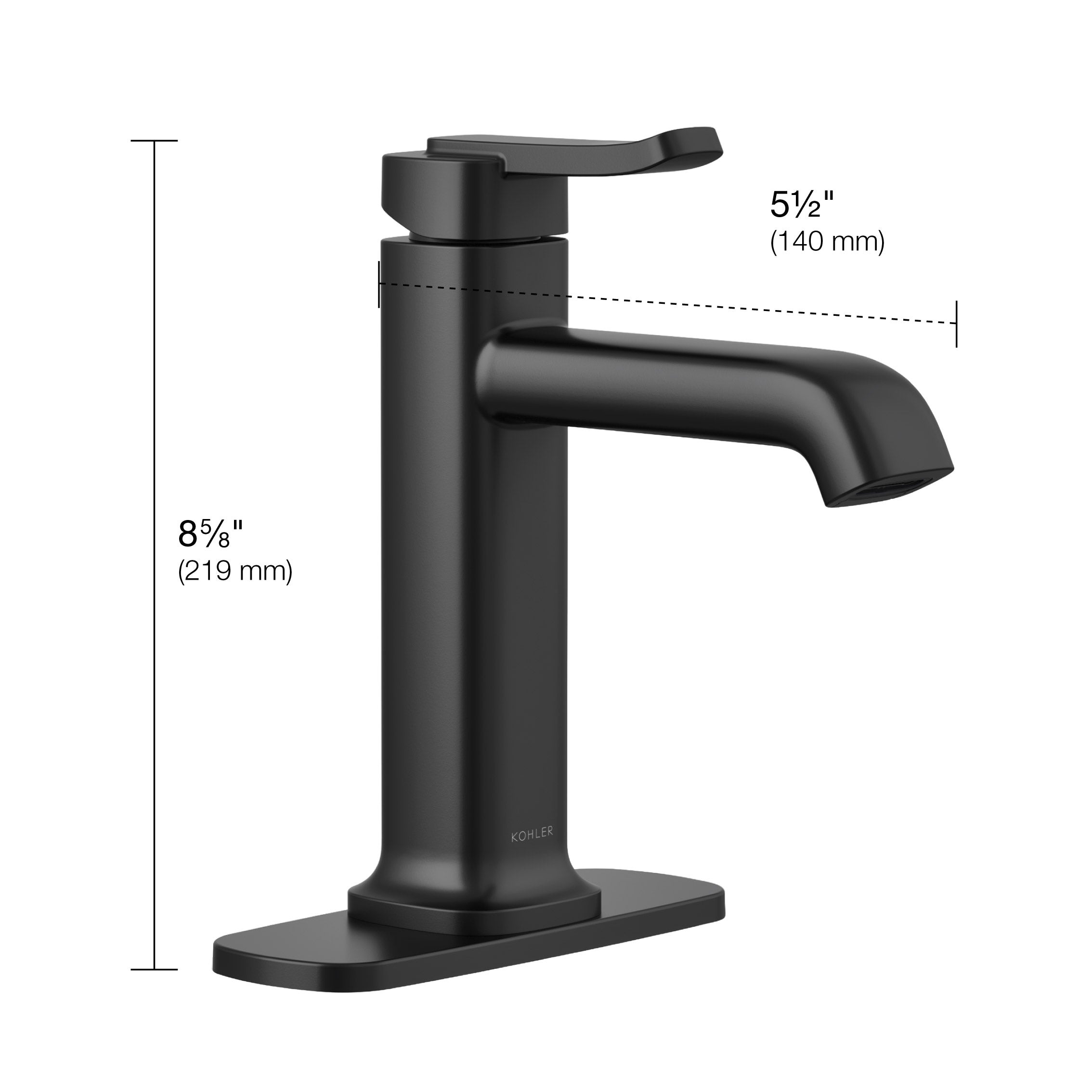 Kohler Cordate Single-handle Bathroom Faucet