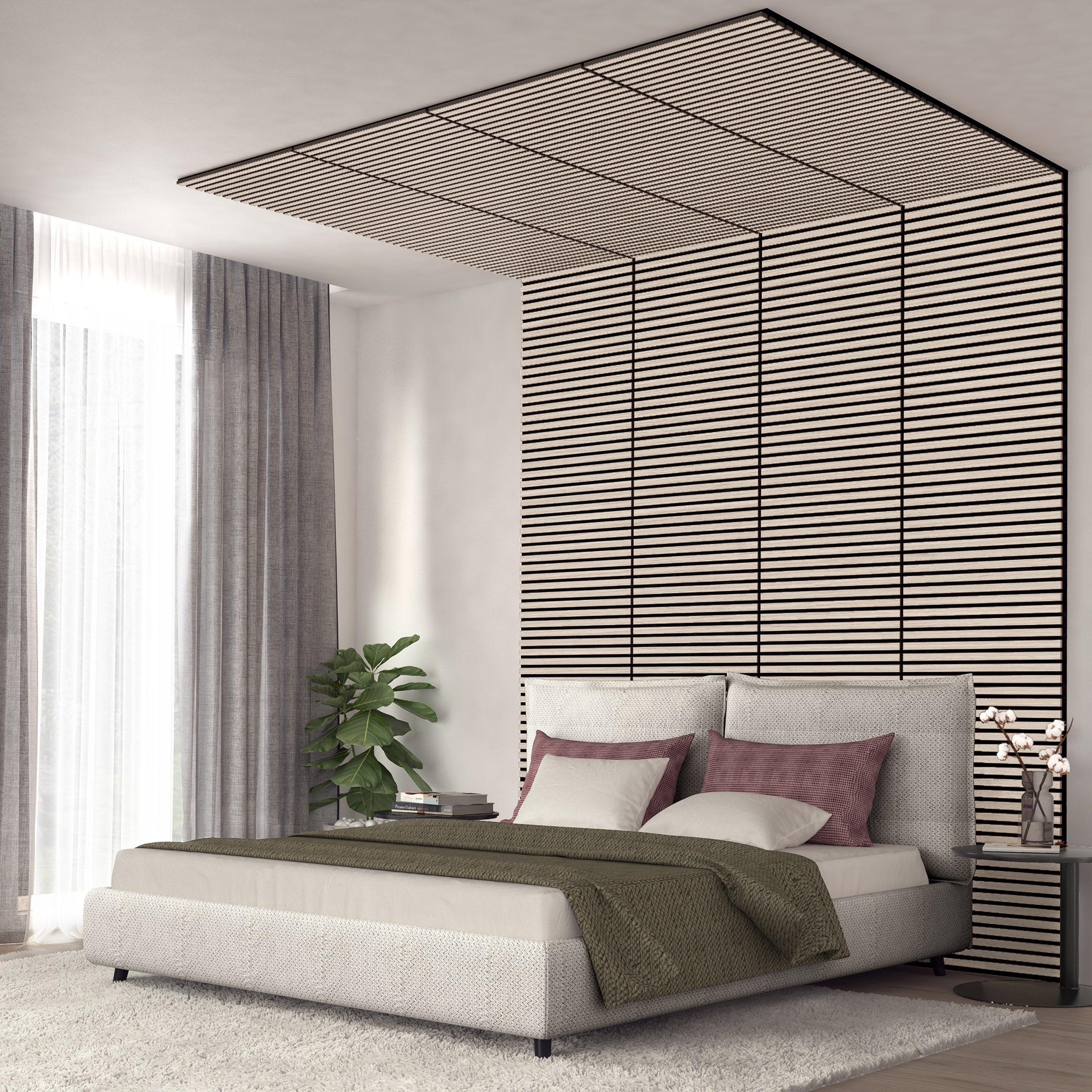 Artika Sonolok Sound-Absorbing Slatted Panel Kit