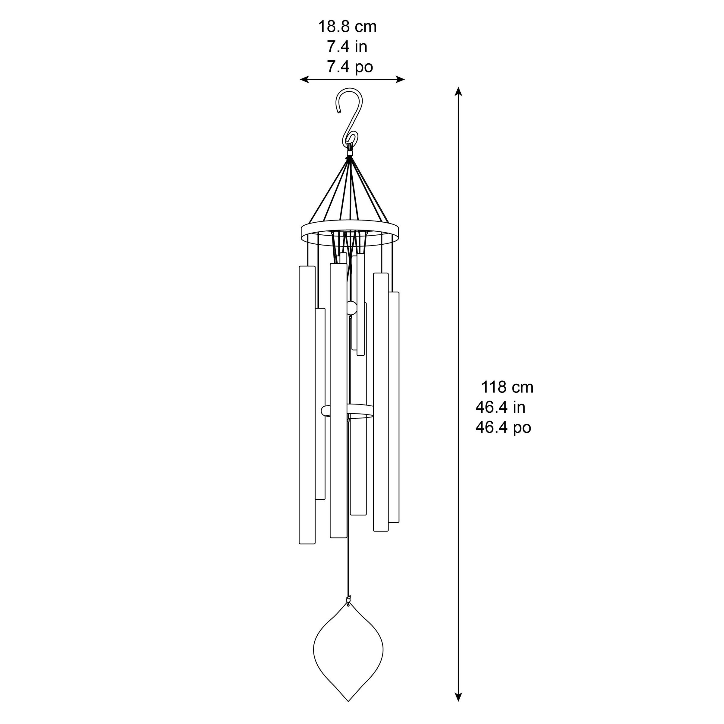 Stylecraft Double Wind Chime