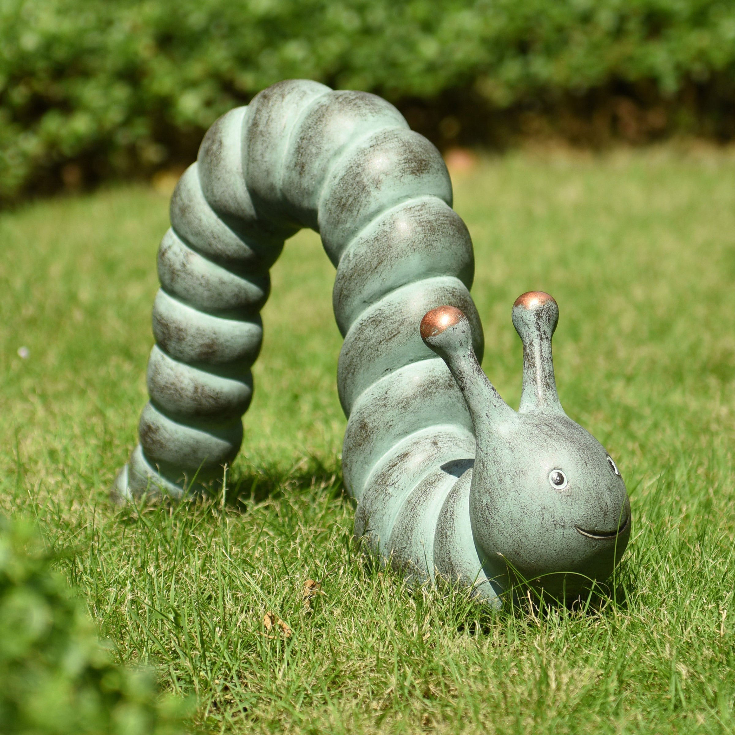 Caterpillar Garden Statue