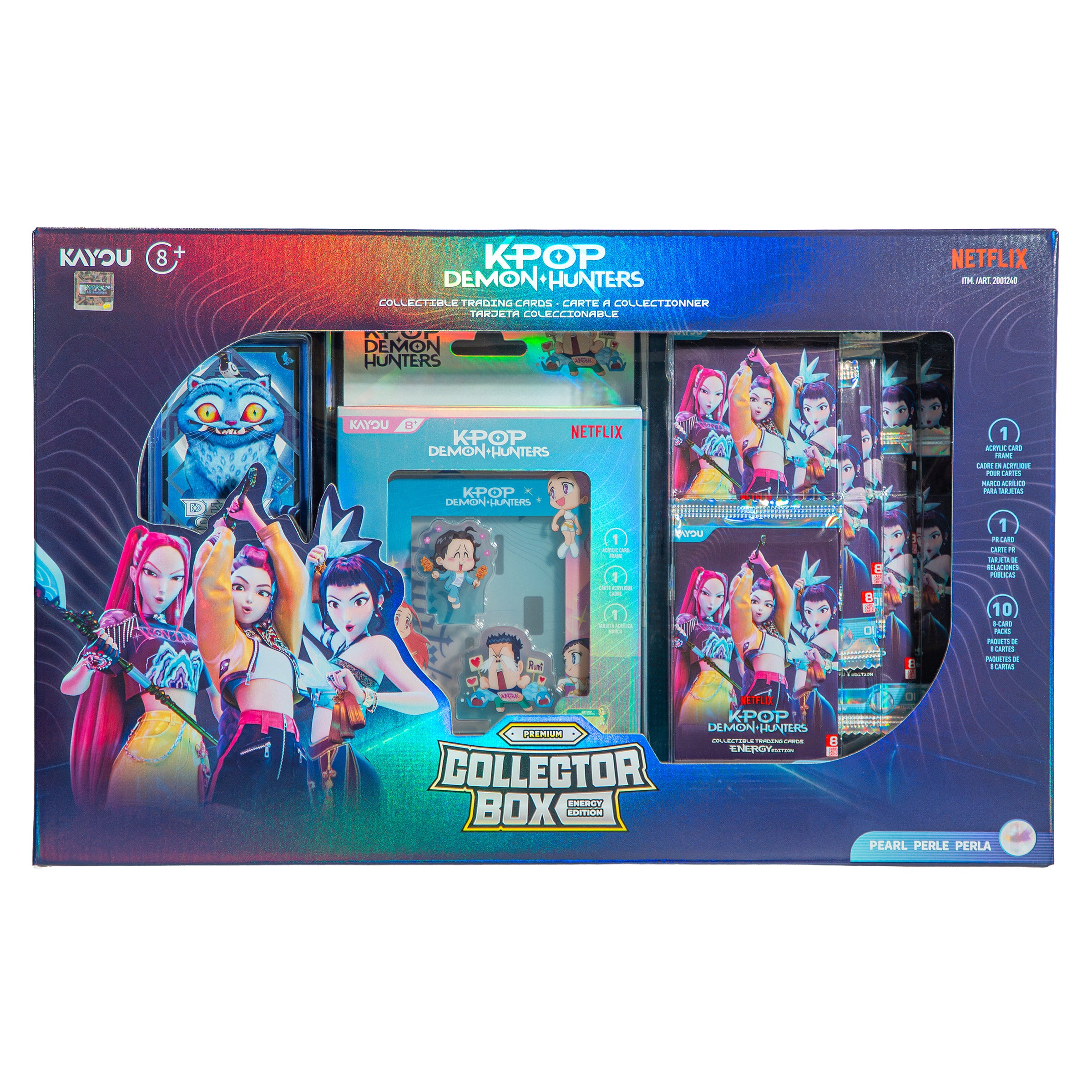 Kayou - K-Pop Demon Hunters - Huntrix - Energy Edition Trading Cards and Holder