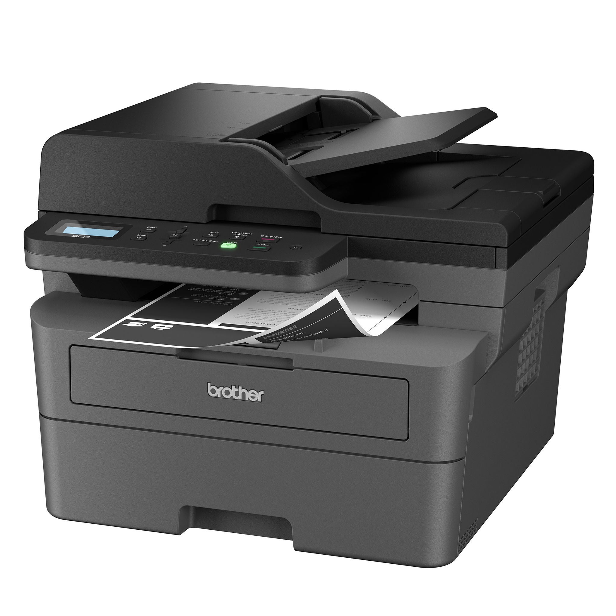 Brother DCP-L2647DW Wireless Compact Monochrome Multi-Function Laser Printer