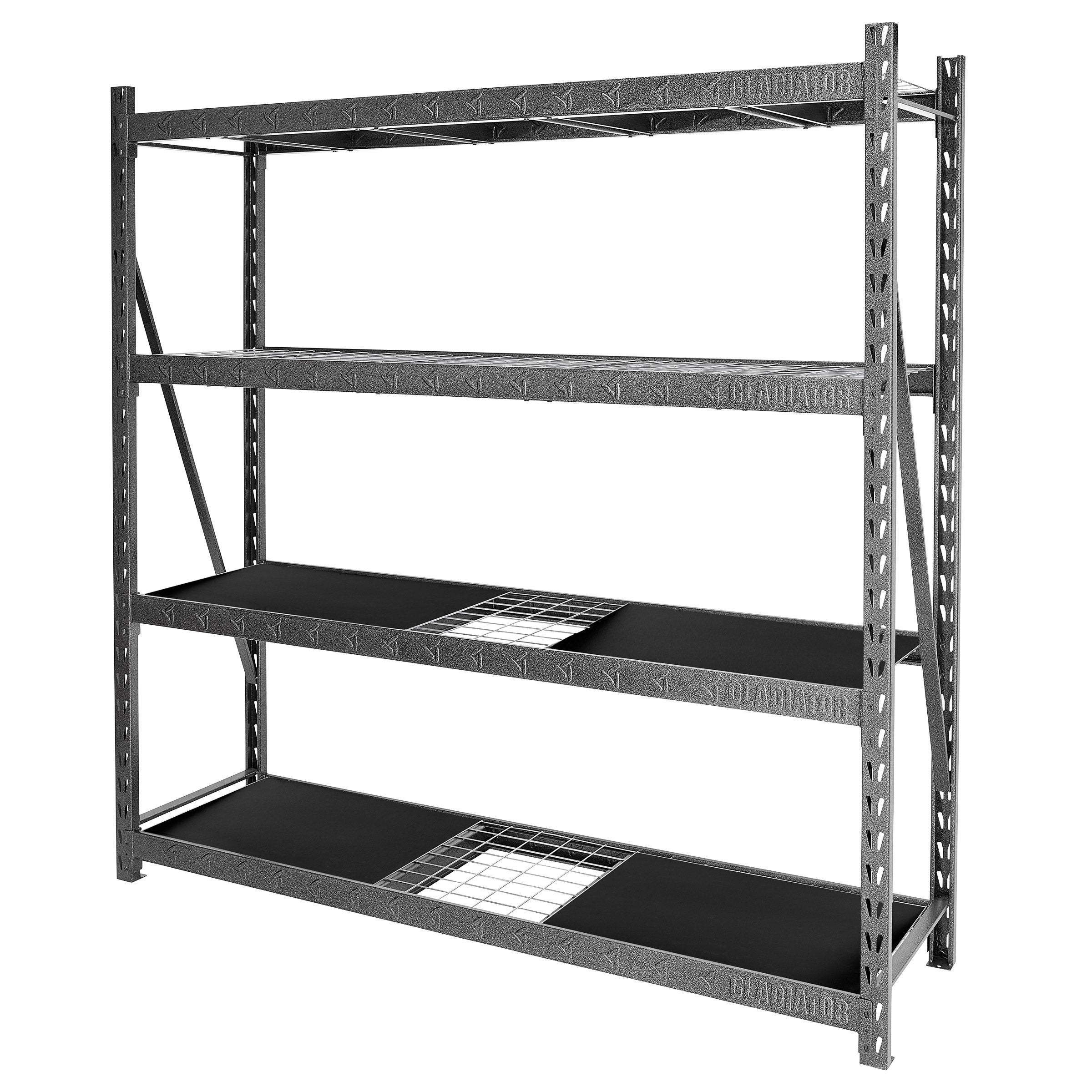 Gladiator Heavy Duty Mega Rack, 90” x 24” x 90” with Shelf Liners