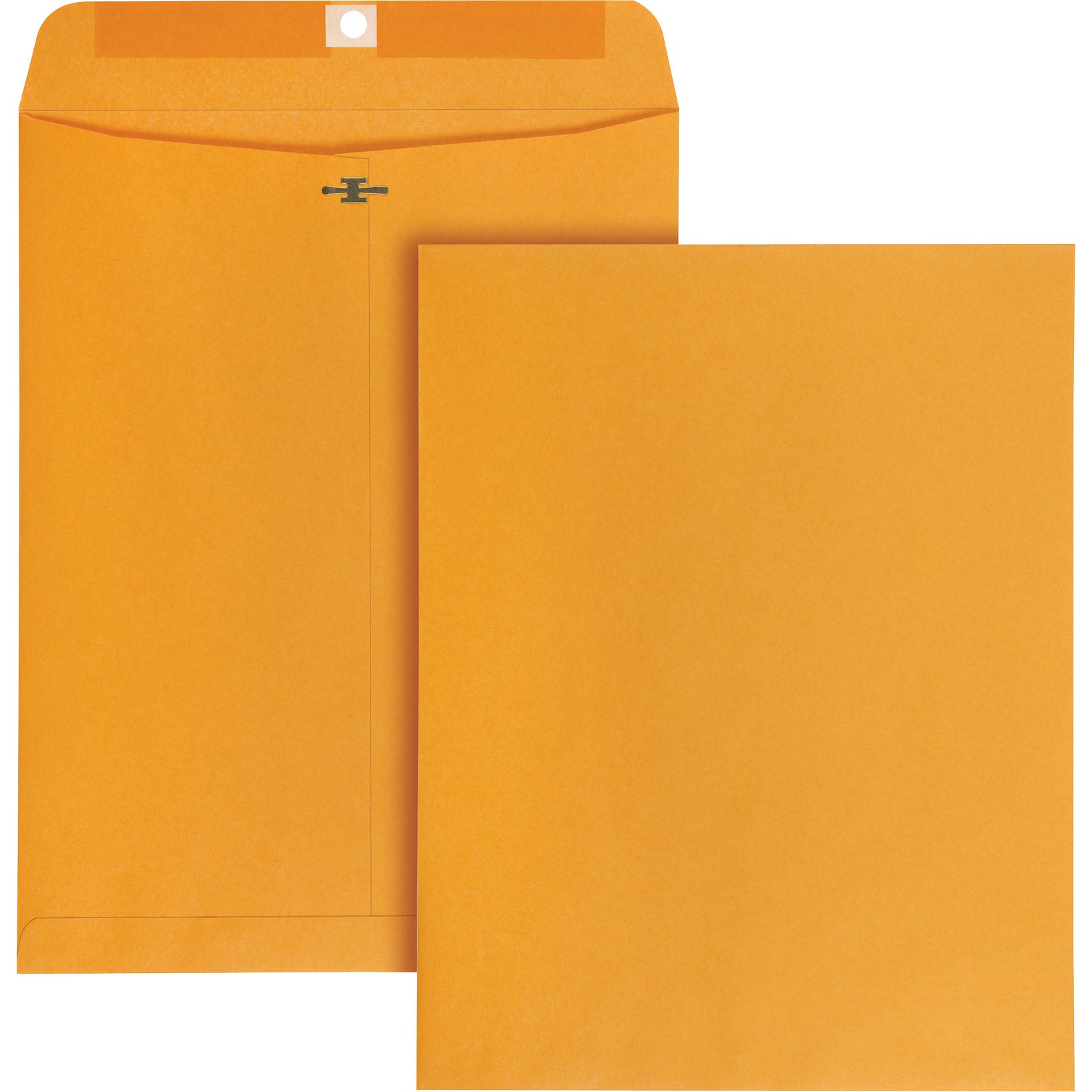 Quality Park Kraft Clasp Envelope, Metal Clasp, 10" x 13" 150-count