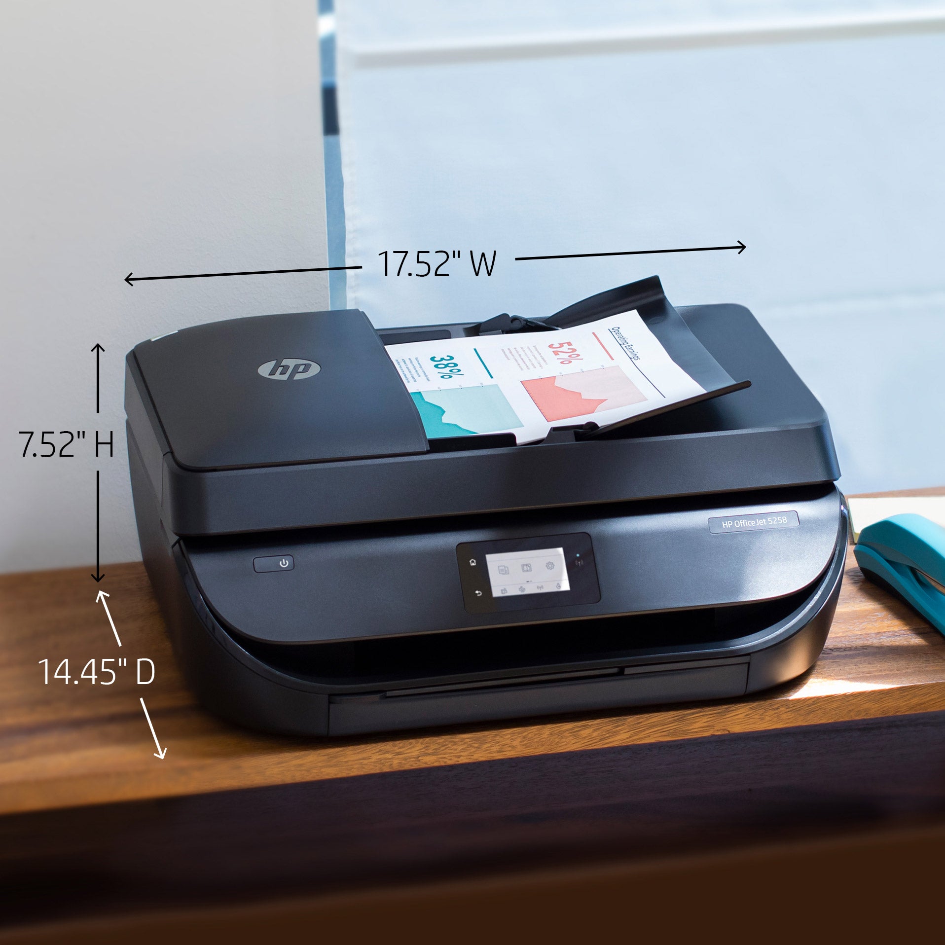 HP OfficeJet 5258 All-in-One Wireless Printer