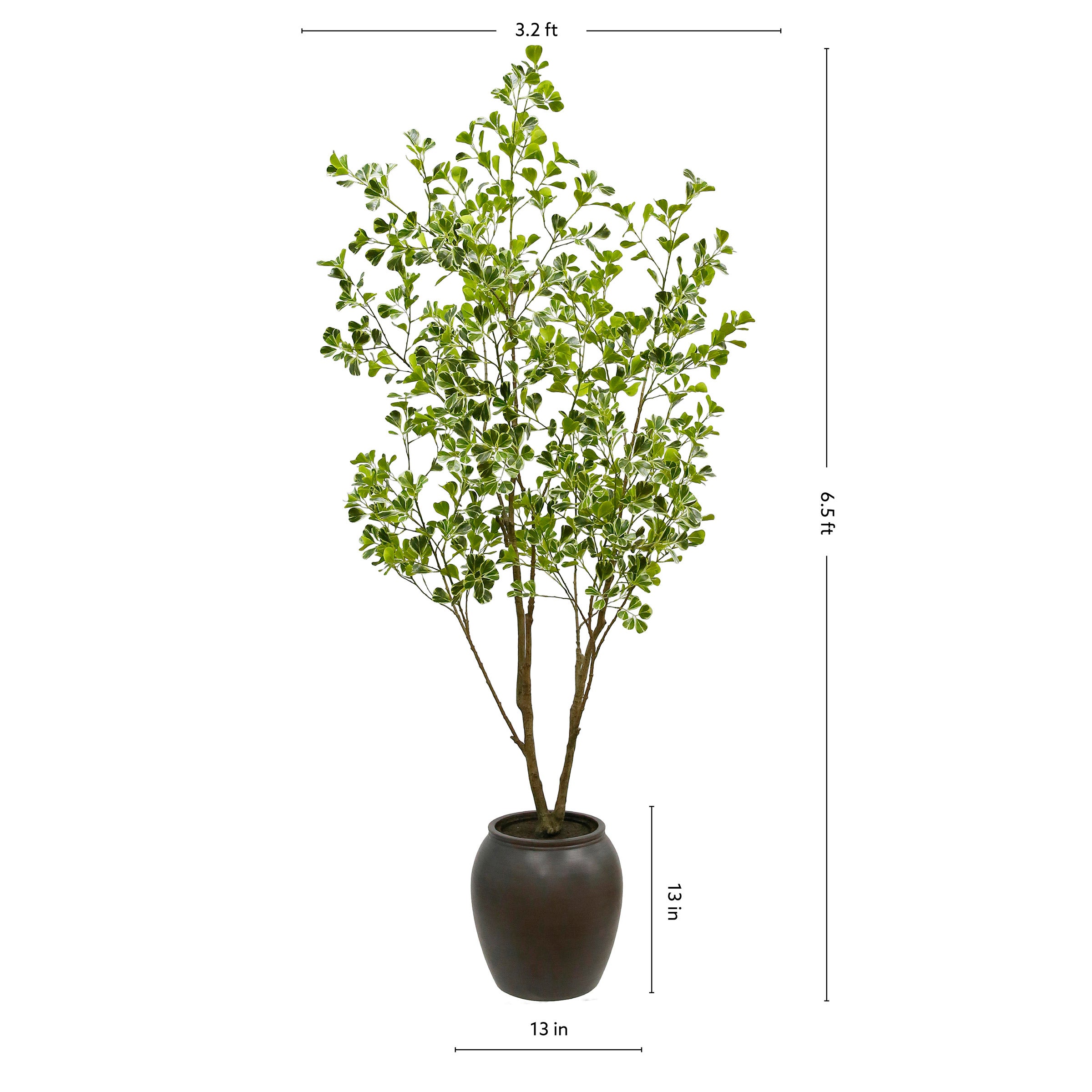 Faux 6.5' Ficus Tree