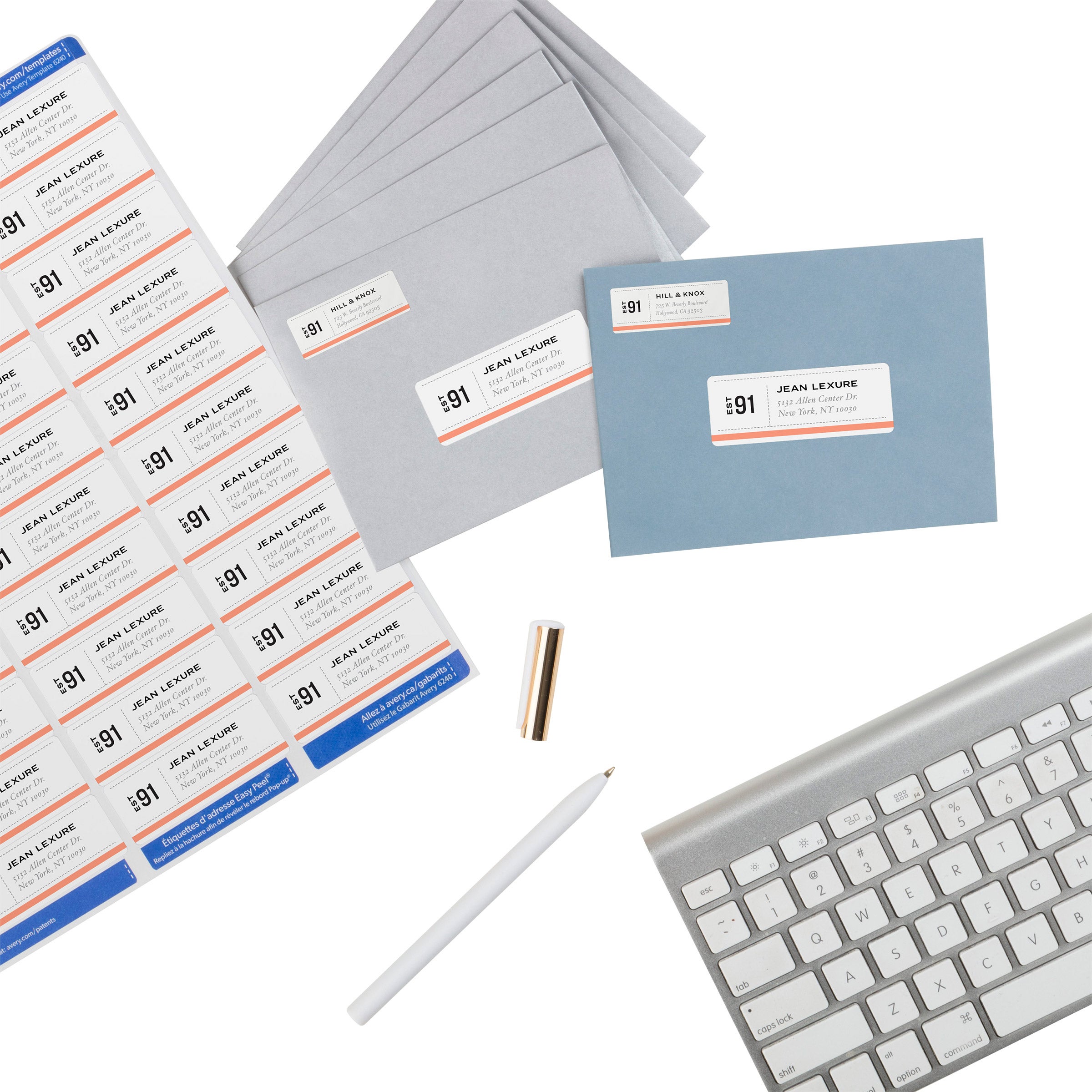 Avery Easy Peel Address Labels, 4200-count