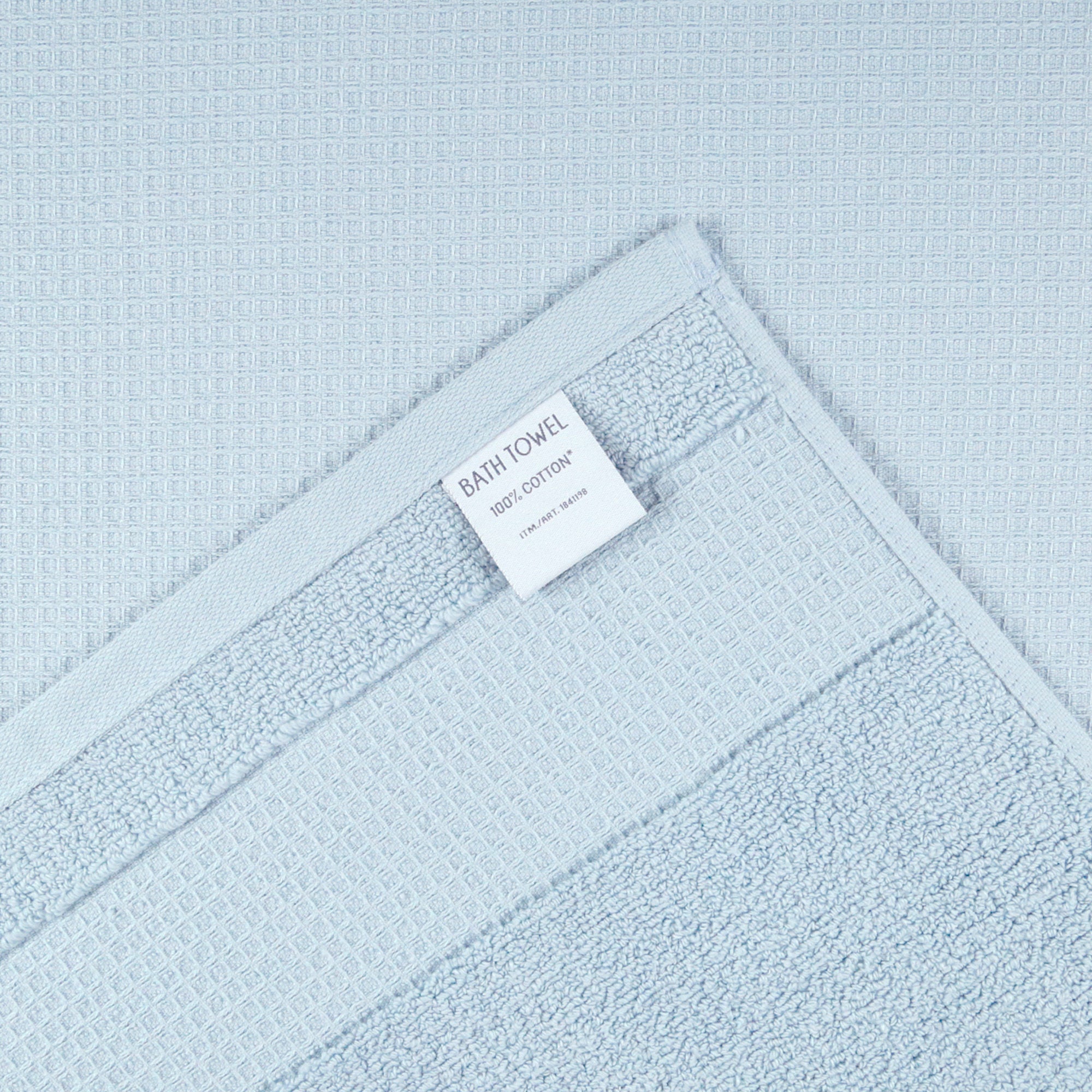 Waffle Bath Towel, 2-piece Set