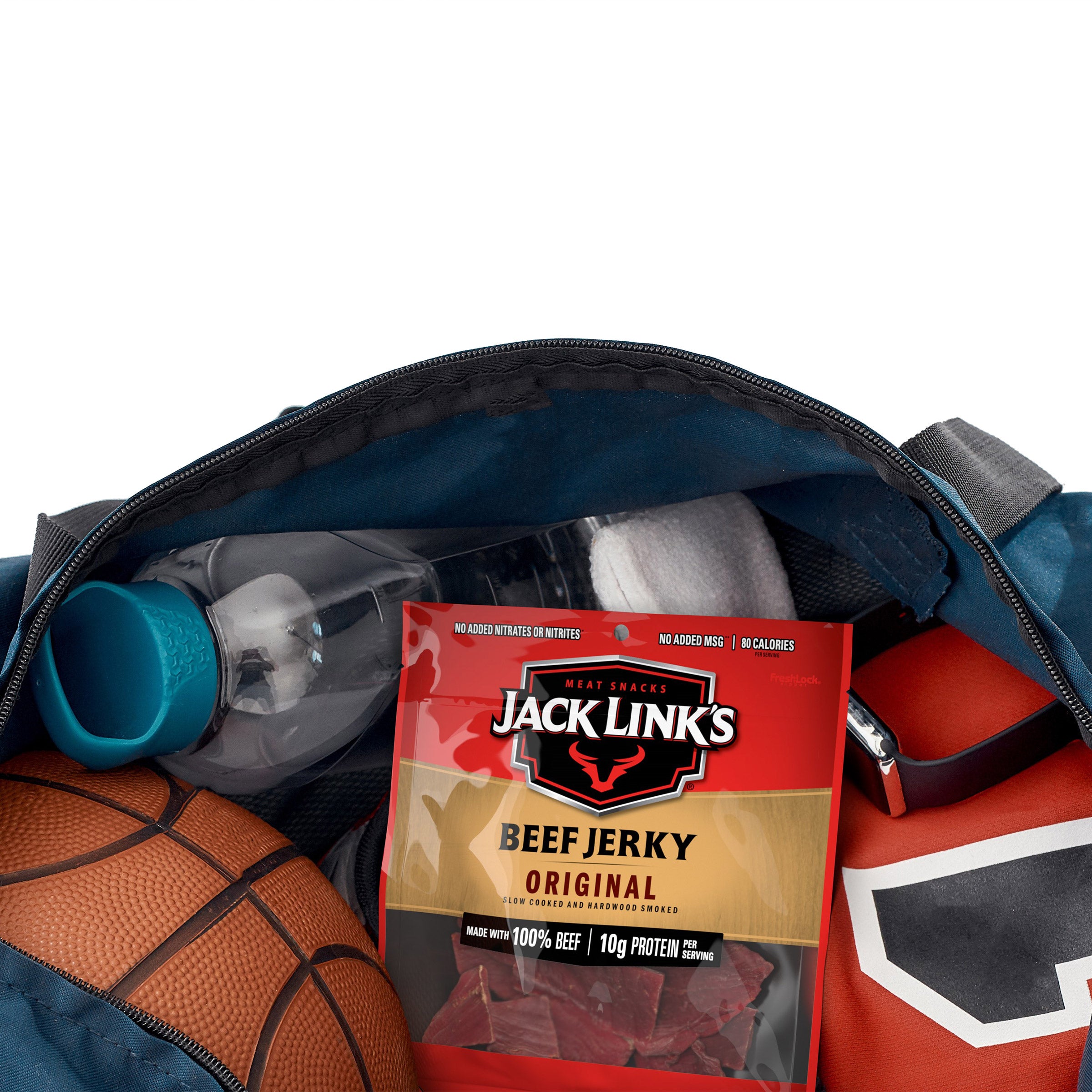 Jack Link's Beef Jerky, Original, 3.25 oz, 3-count