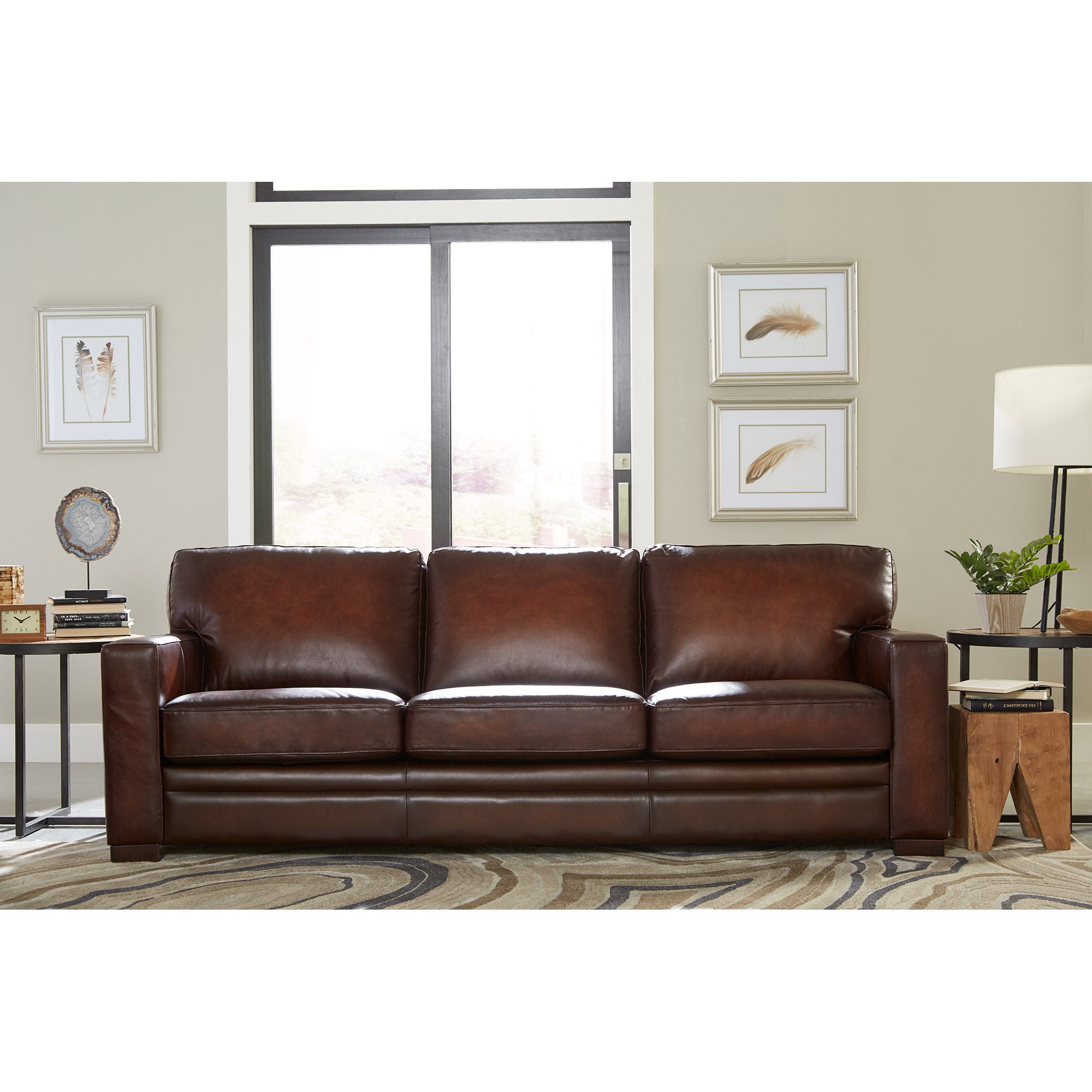 Luca 3-piece Top Grain Leather Set