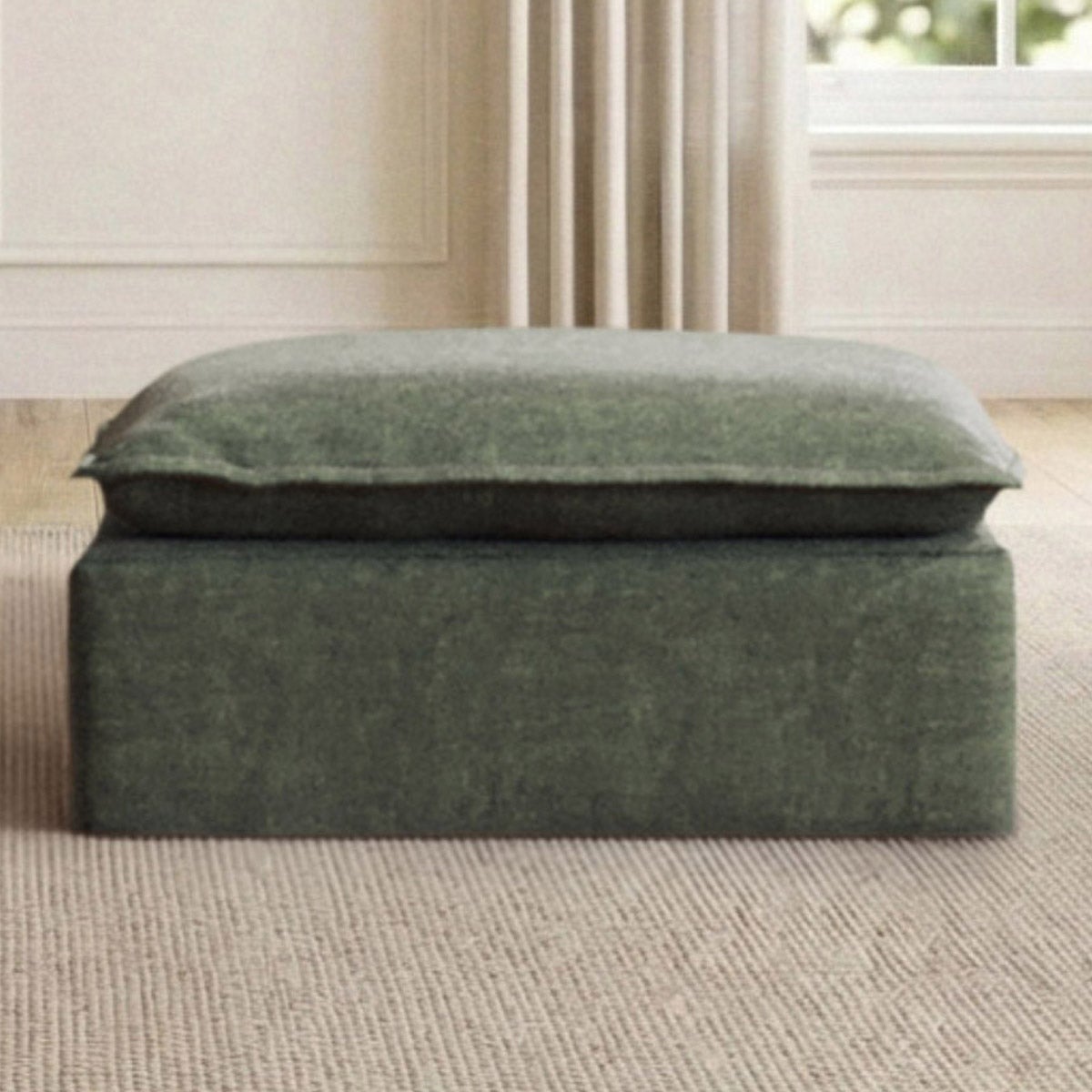 Anabei Washable Modular Ottoman