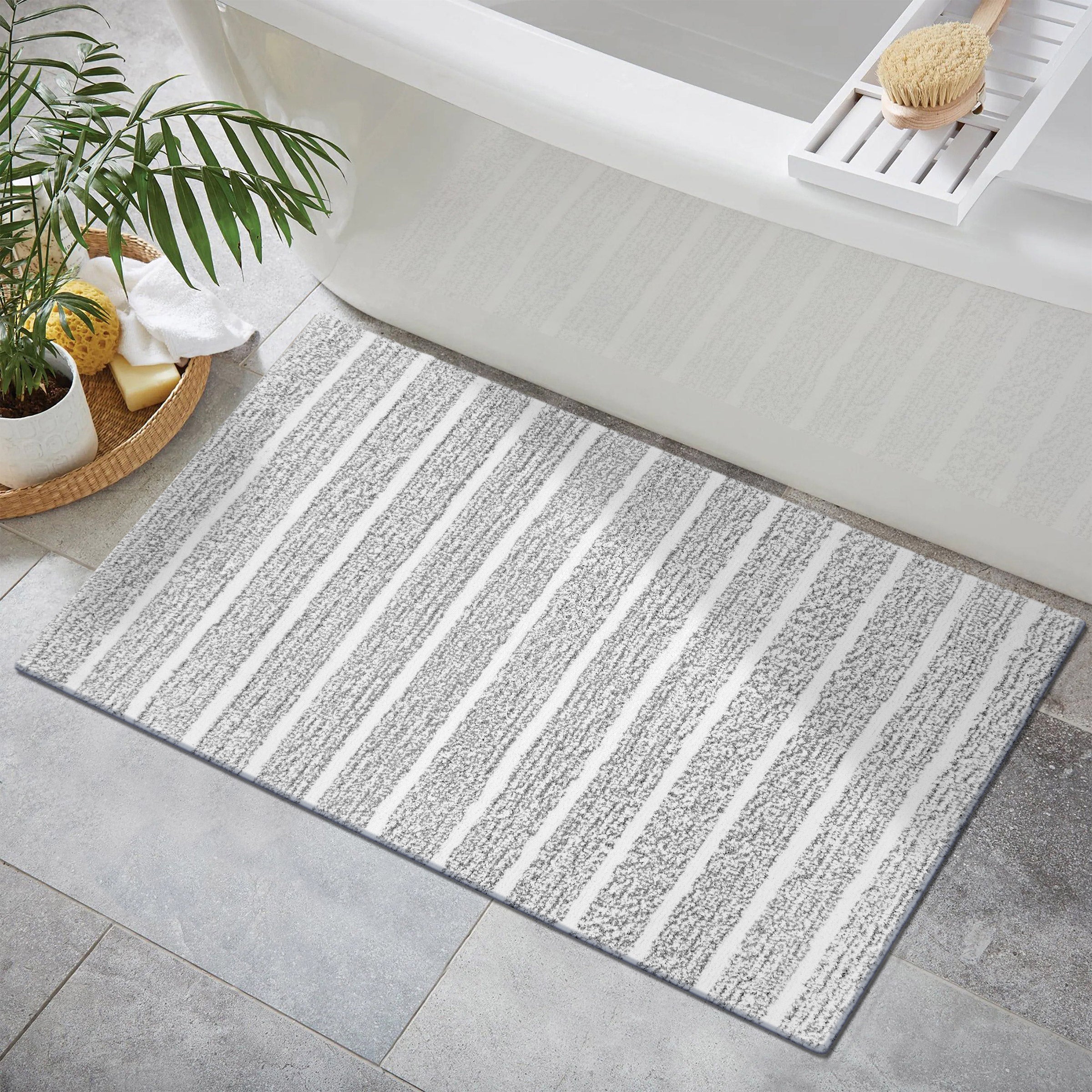 Devgiri Stripe Bath Runner