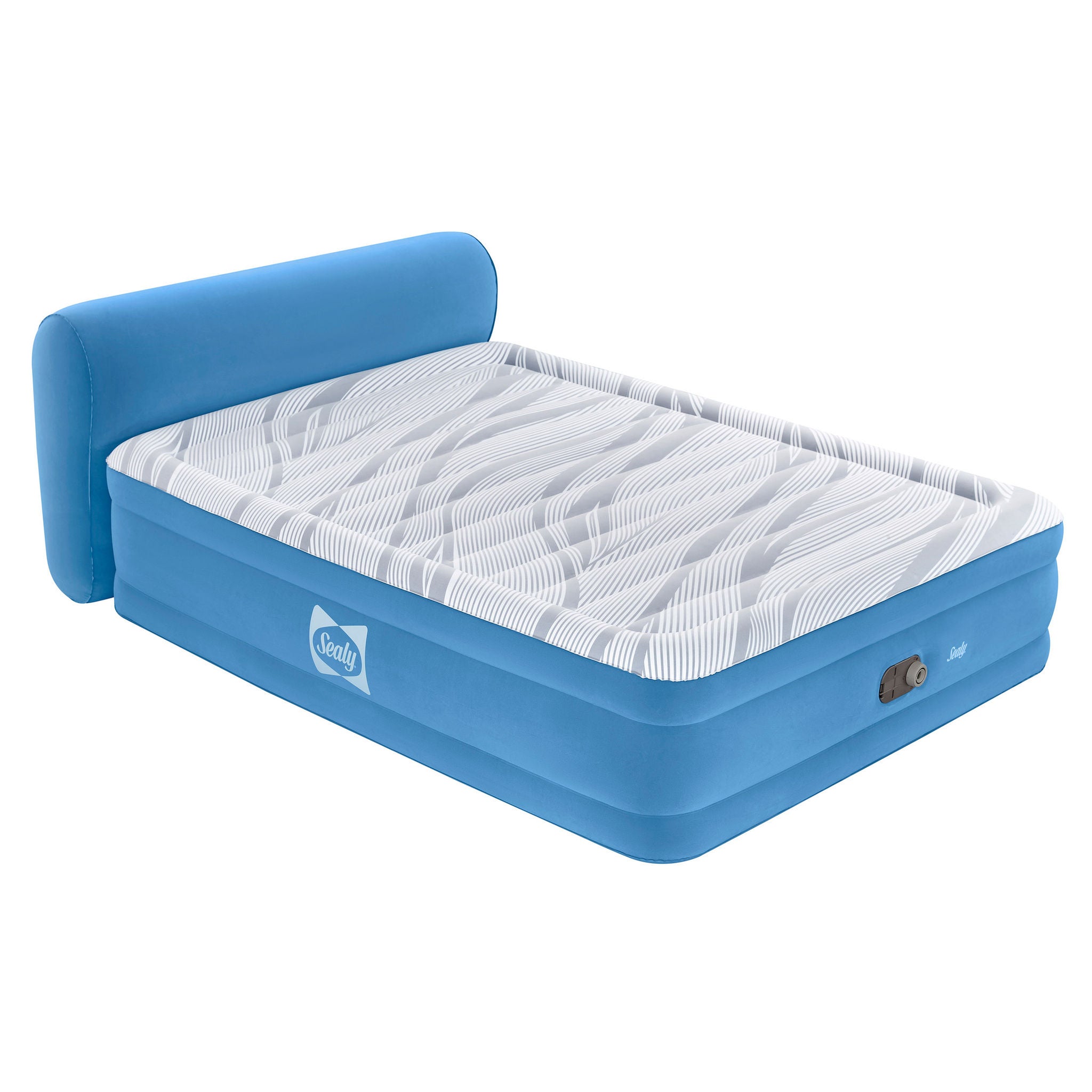 Sealy Air Mattress Queen with Built-in Headboard