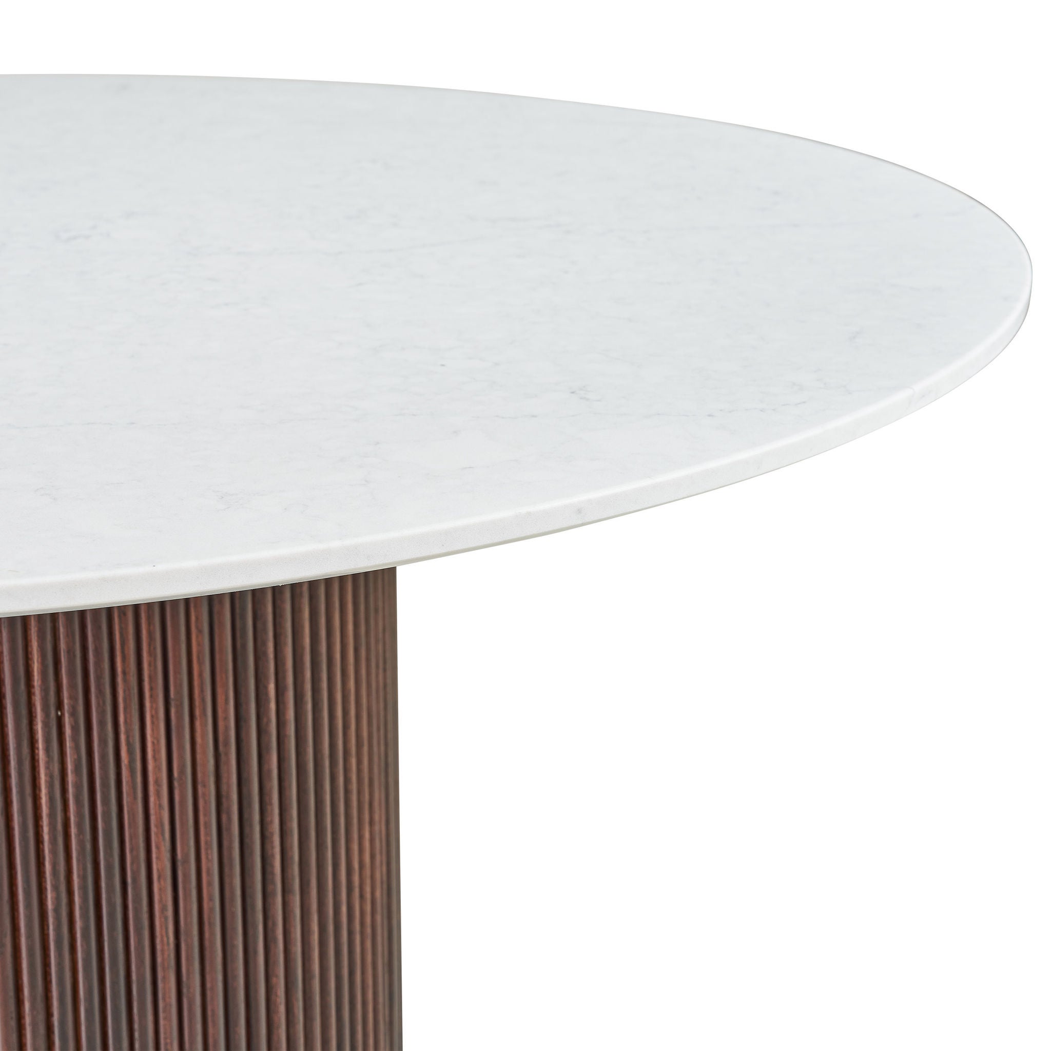 Troy 48” Carrara Quartz Dining Table