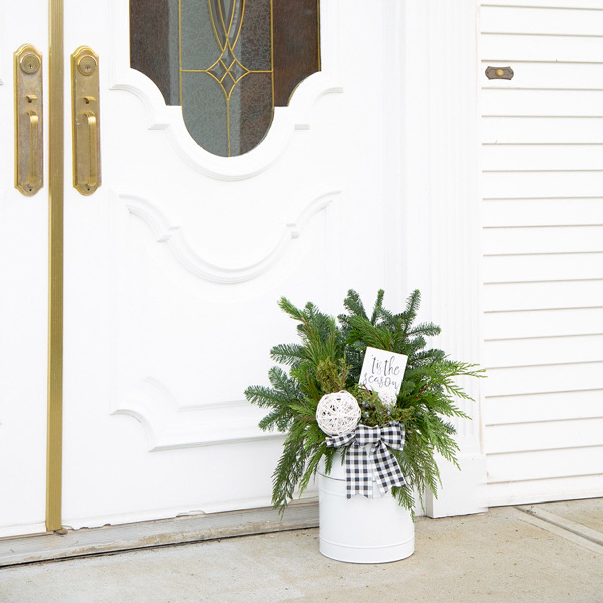 Vintage Greenery Planter