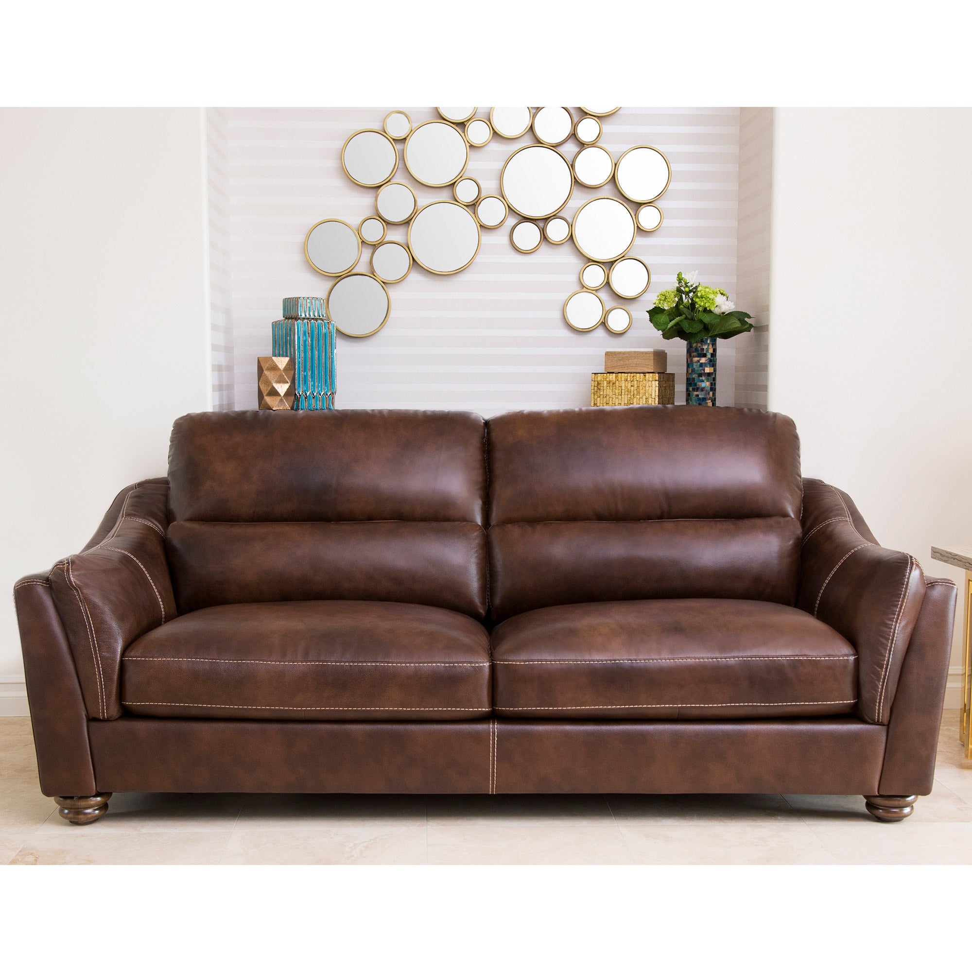 Georgetown Top Grain Leather Sofa