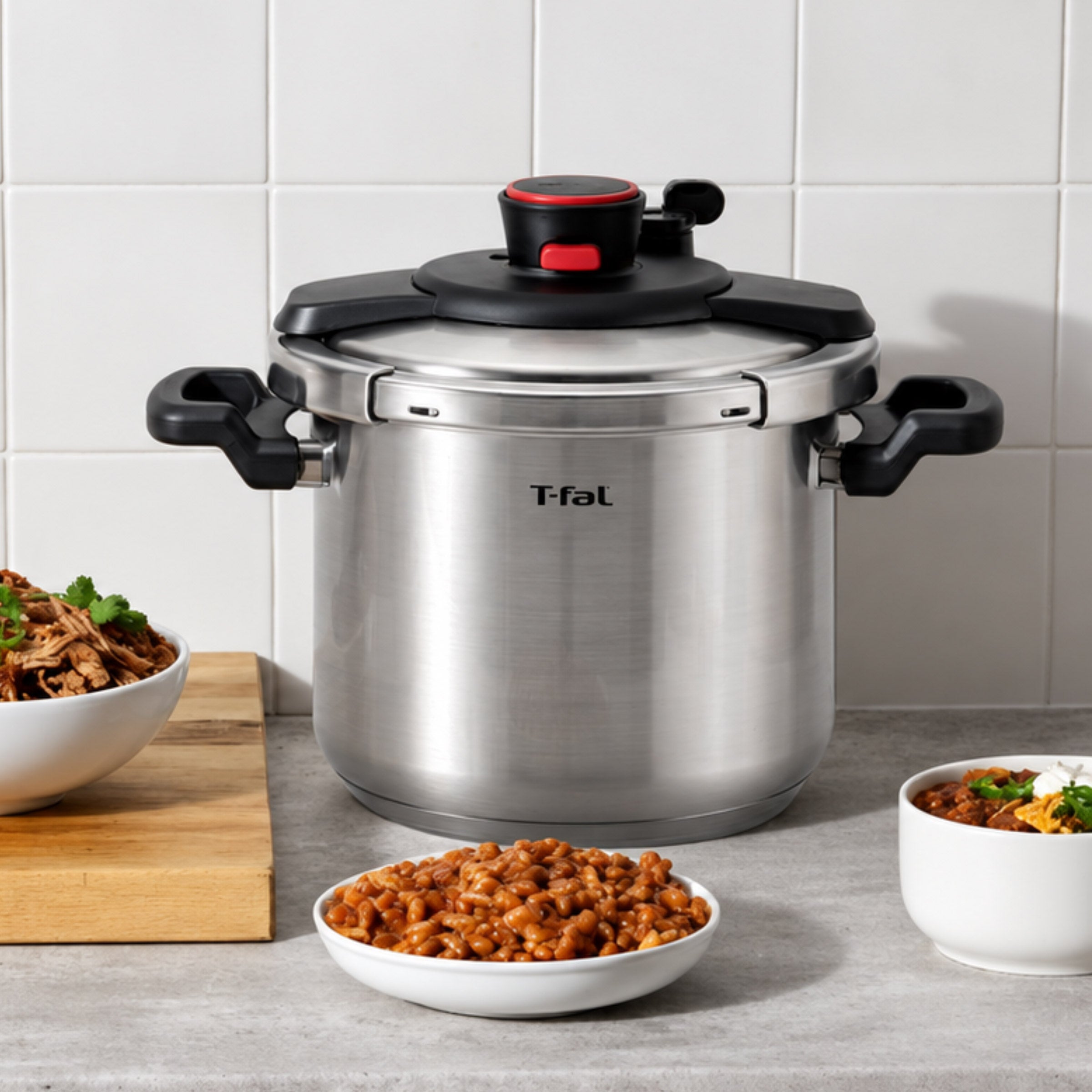 T-fal Clipso 8-quart Stainless Steel Stovetop Pressure Cooker