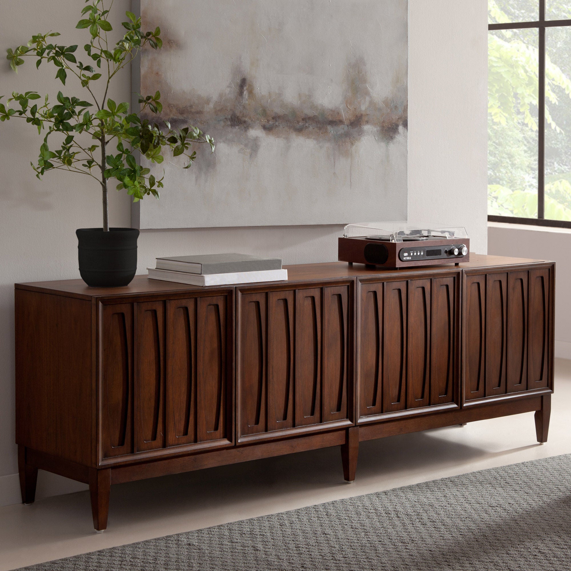 Monterey Bay 74" Accent Console, Brown