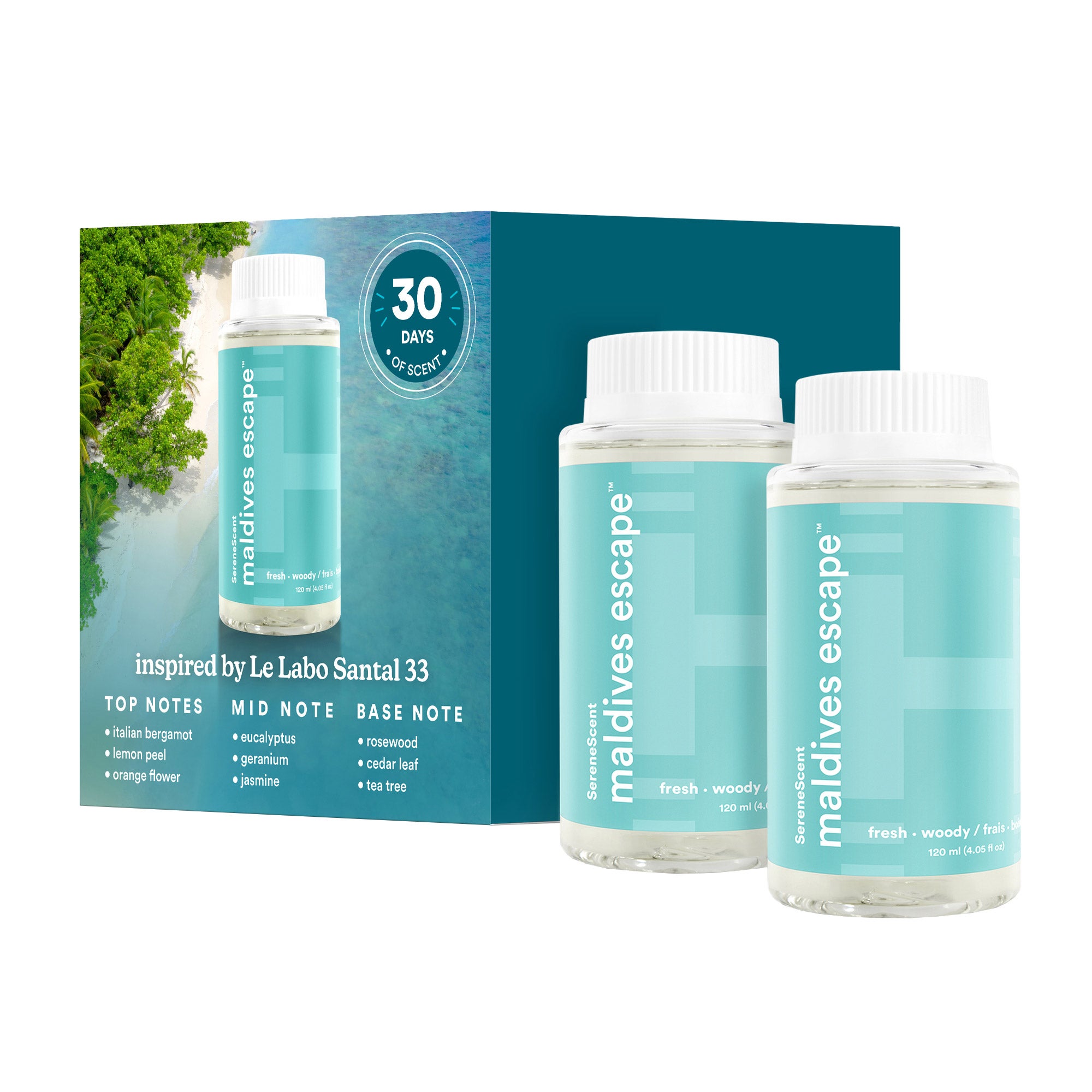 Homedics SereneScent Oil Bundle, 2-pack