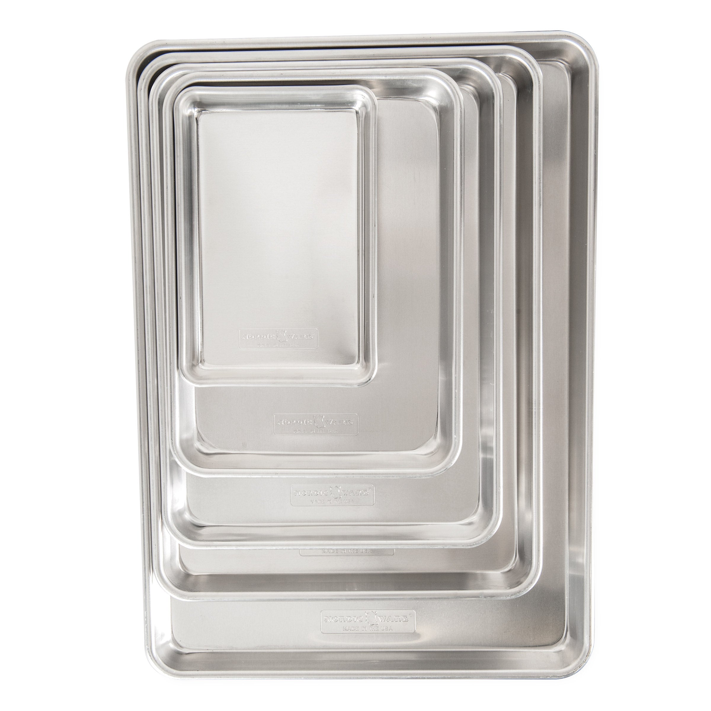 Nordic Ware Naturals 5-Piece Aluminum Sheet Pan Set