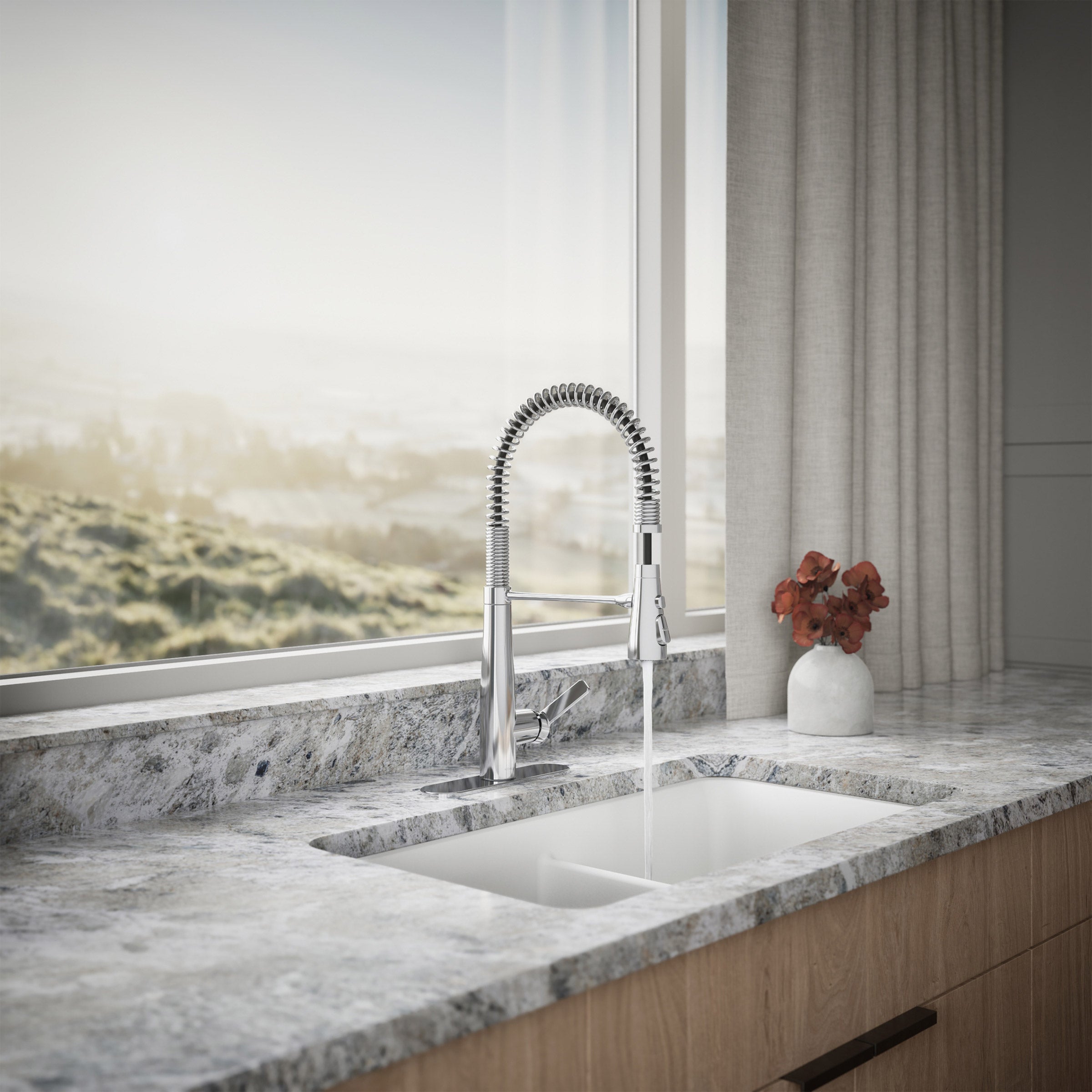 Kohler Vind Semi-Professional Pull-down Kitchen Sink Faucet