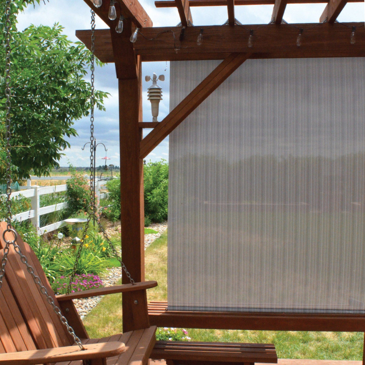 Koolspot Outdoor Sun Shade – Motor Operated