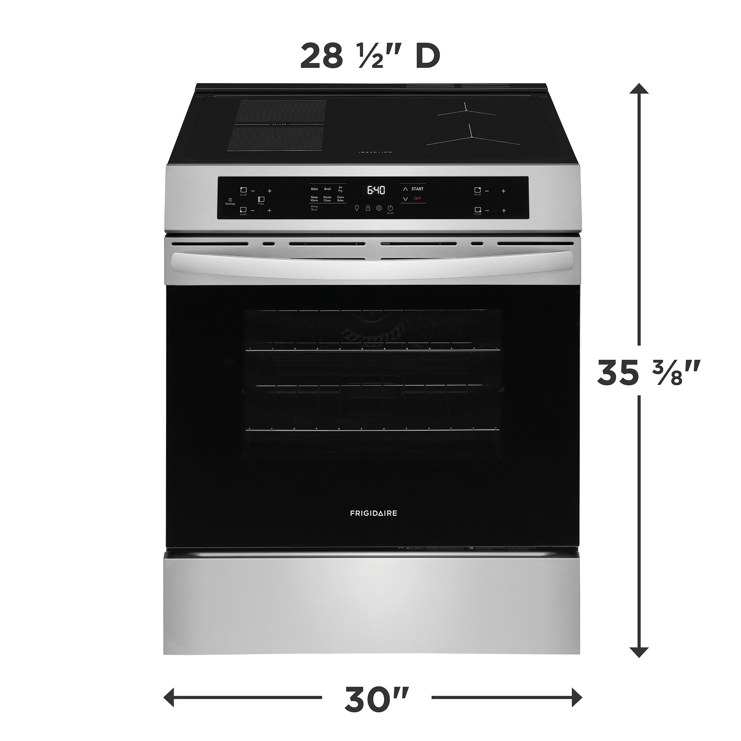 Frigidaire 5.3 cu. ft. 30" Induction Range with Air Fry