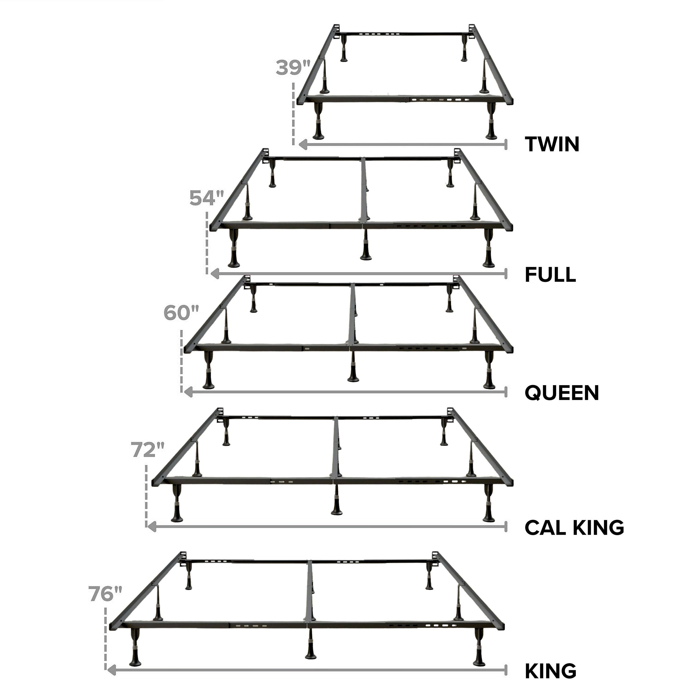 E3 Premium Universal Metal Bed Frame