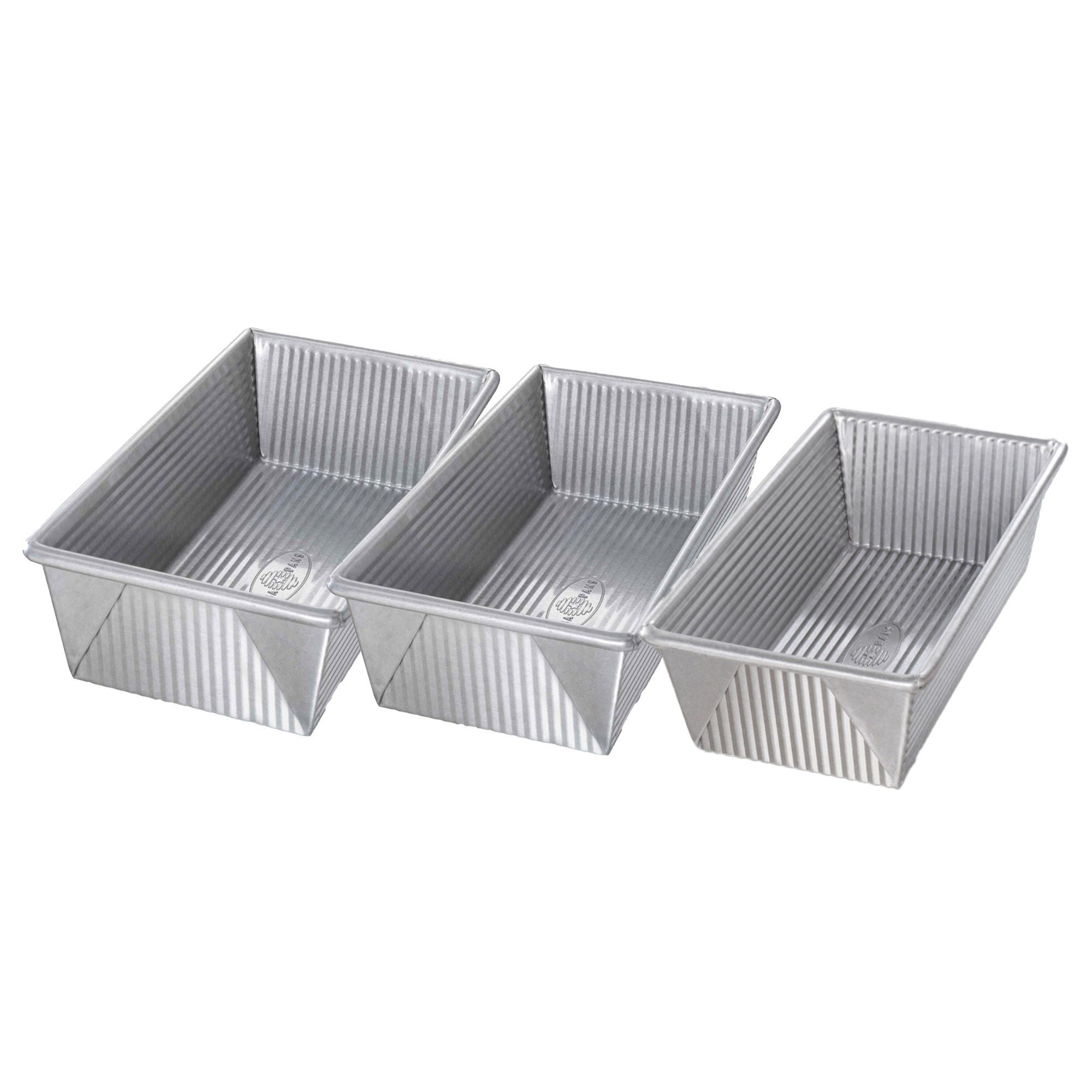 USA Pan Loaf Pan Set, 3-pack