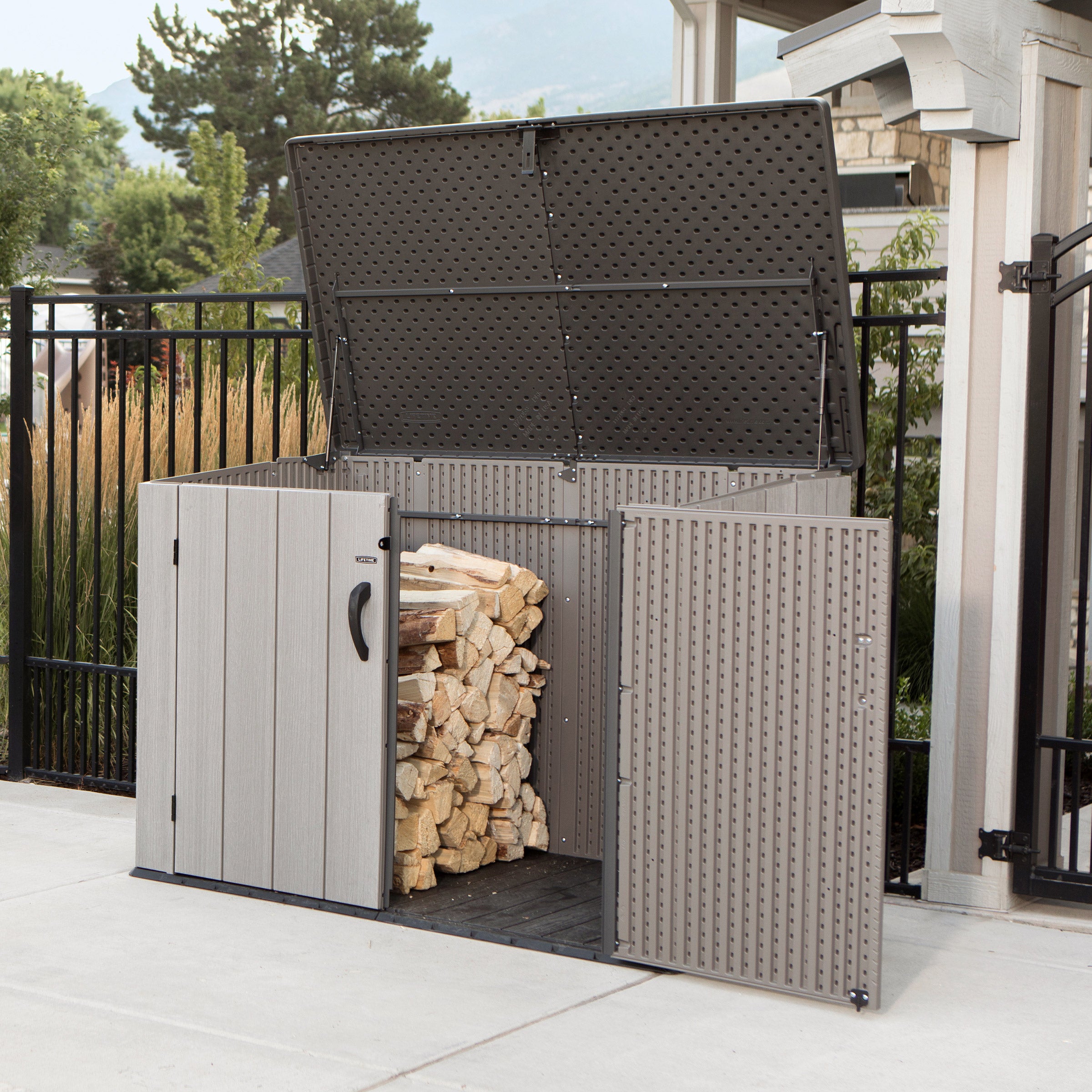 Lifetime Horizontal Storage Shed