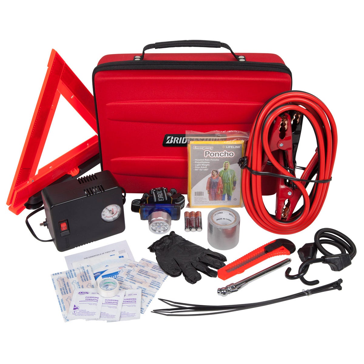 Bridgestone Auto Safety Emergency Roadside Kit