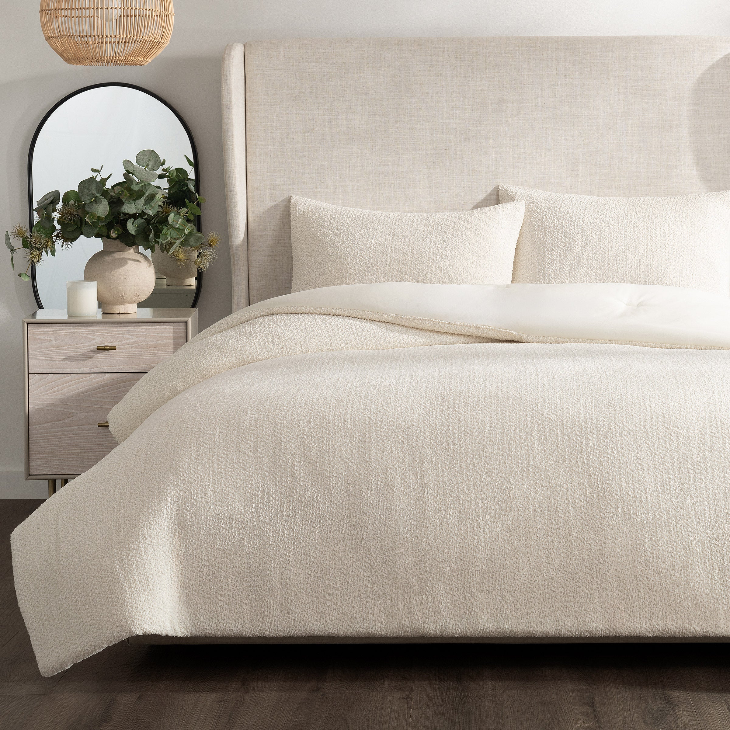 Cococozy 3-piece Bouclé Comforter Set