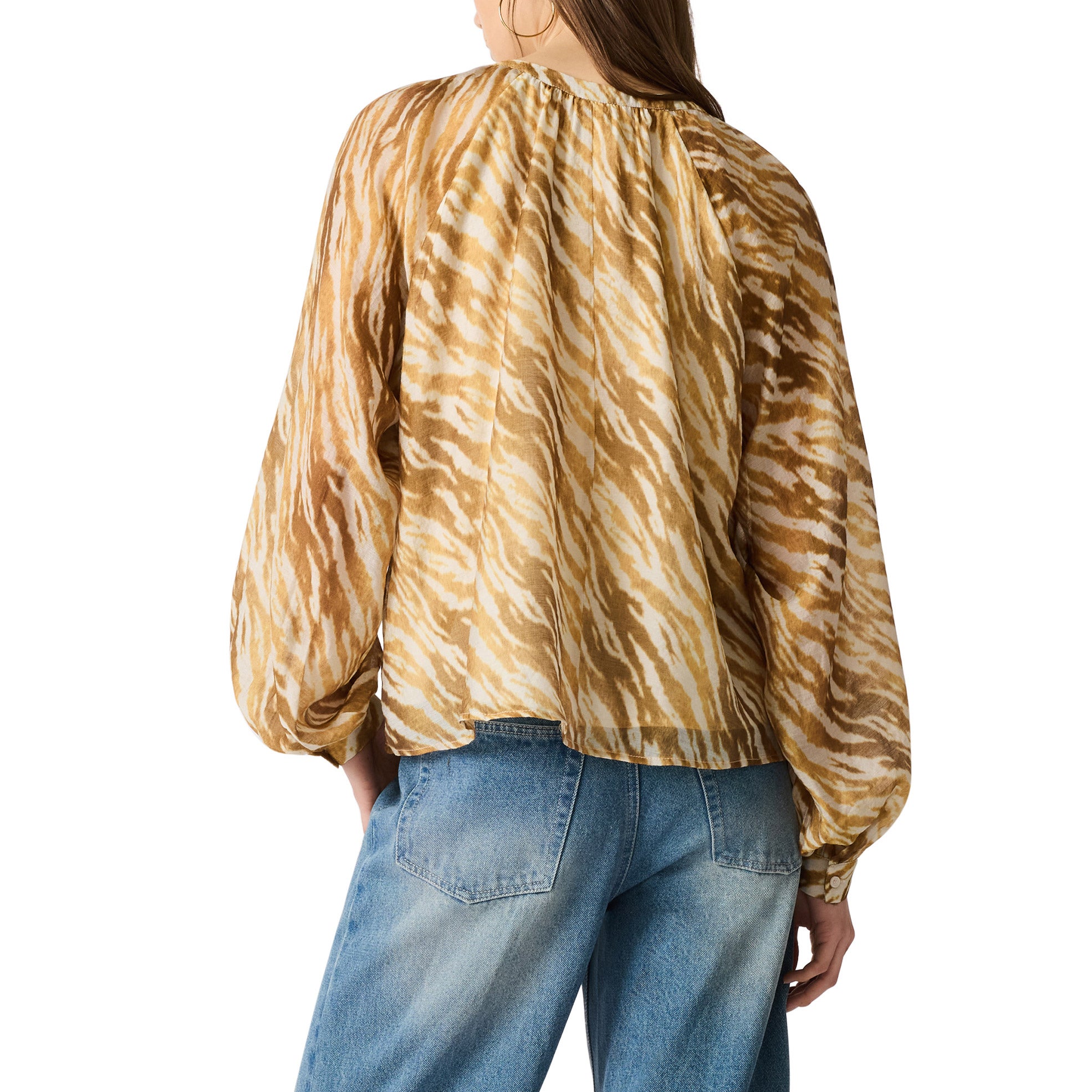 Steve Madden Women's Printed Blouse