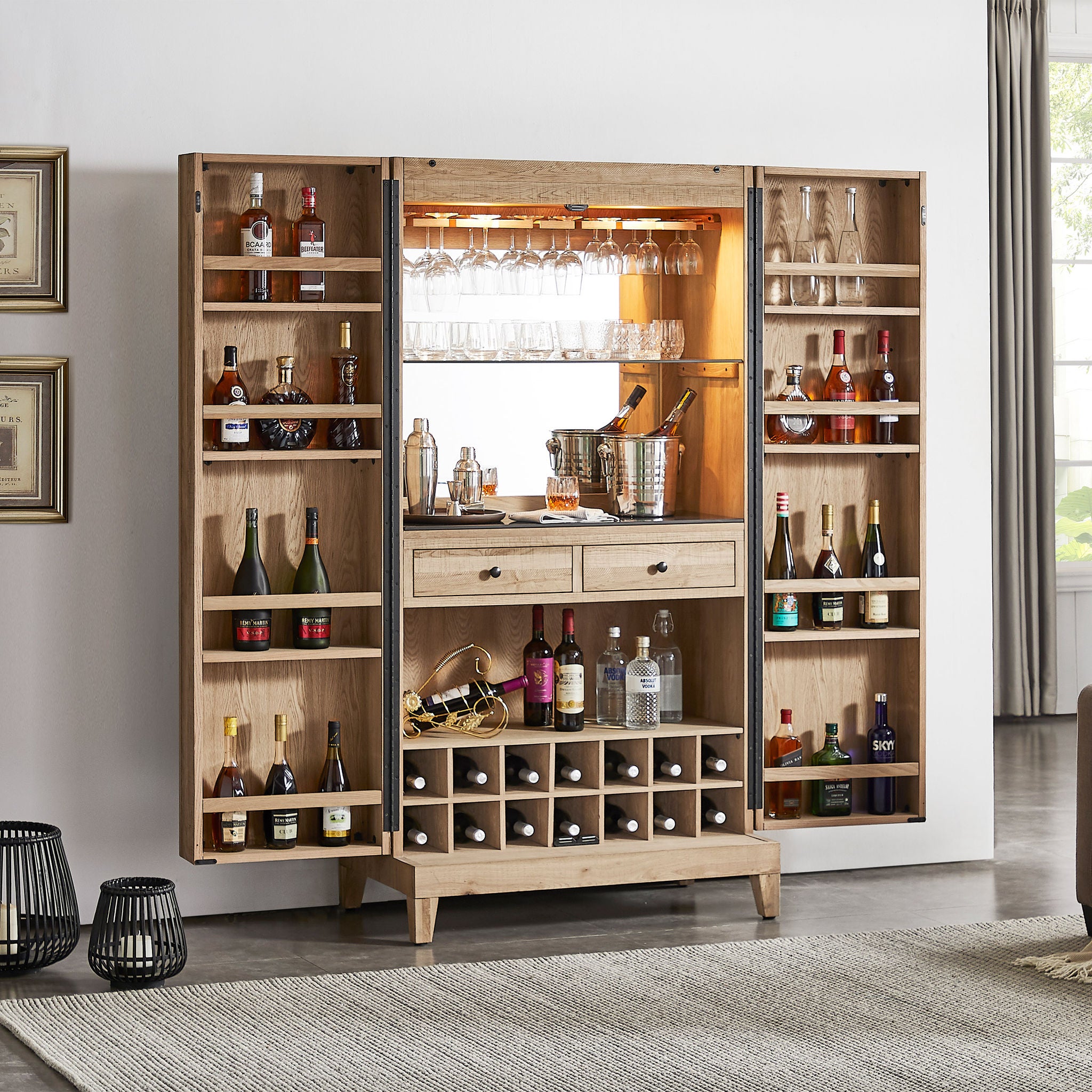 Fulton Bar Cabinet
