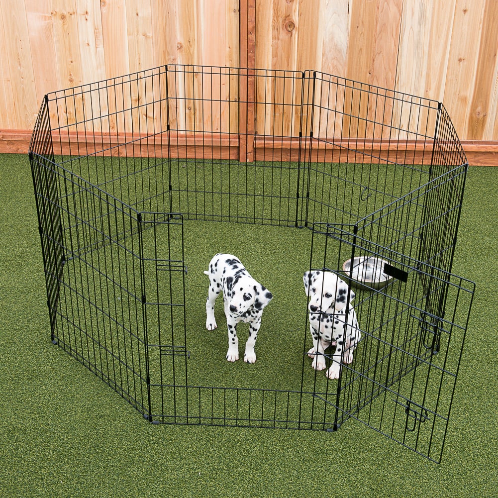 Lucky Dog 36" Dog Exercise Pen with Stakes