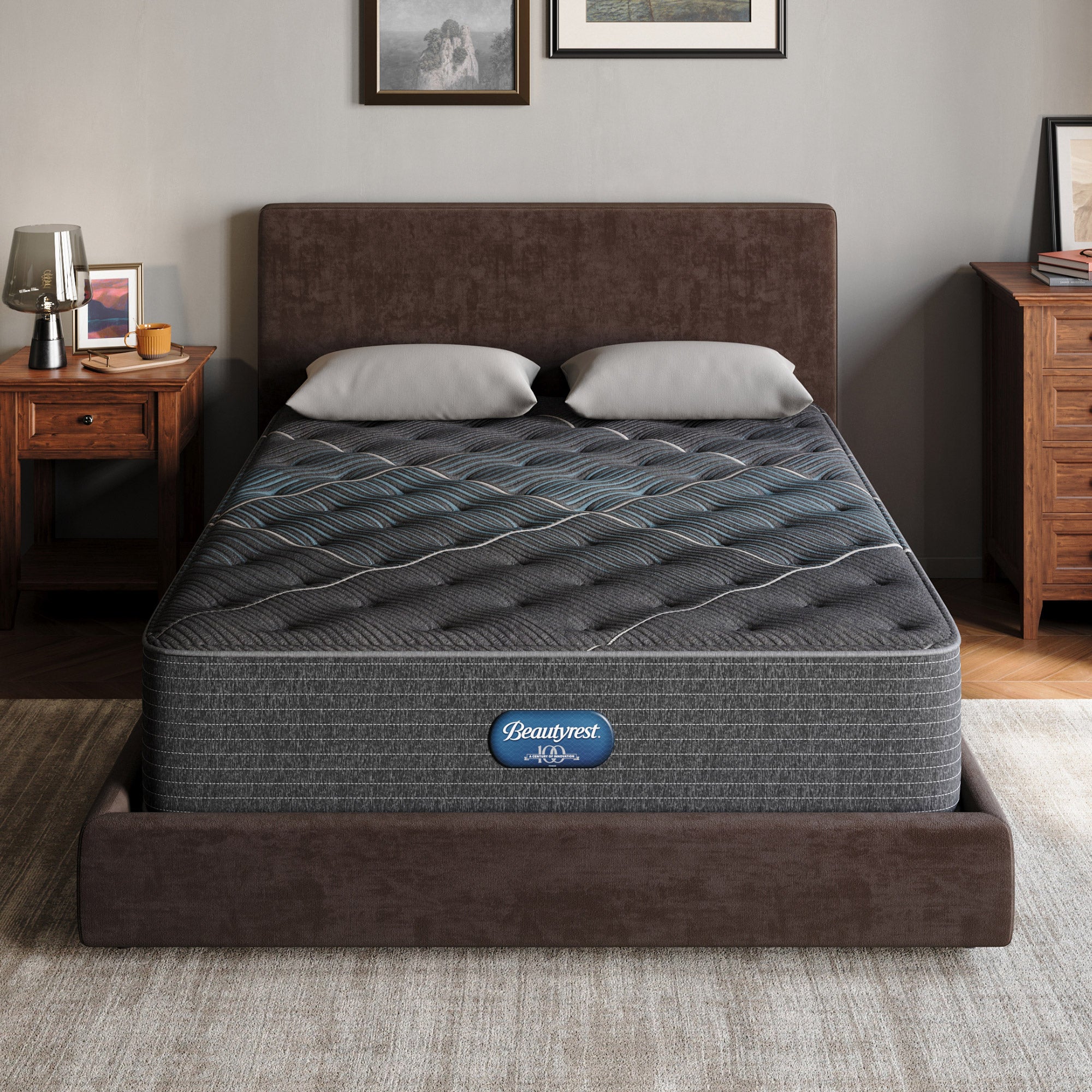 Beautyrest 14.5" Silver Hybrid DualCool Plush Mattress