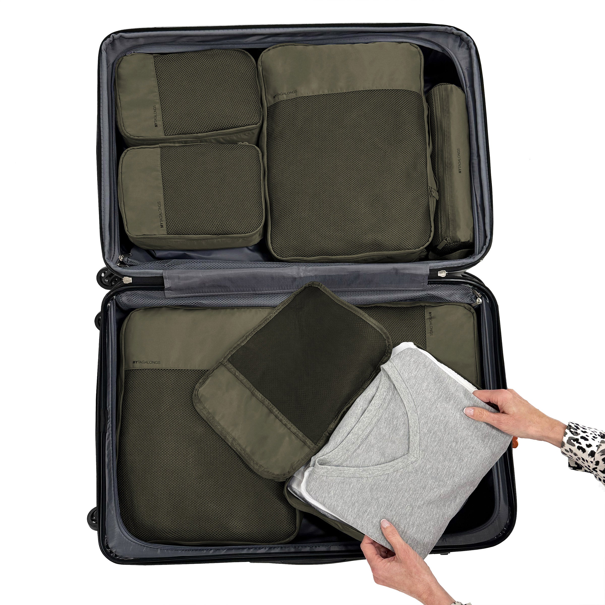 MYTAGALONGS Packing Cubes, 8-pack
