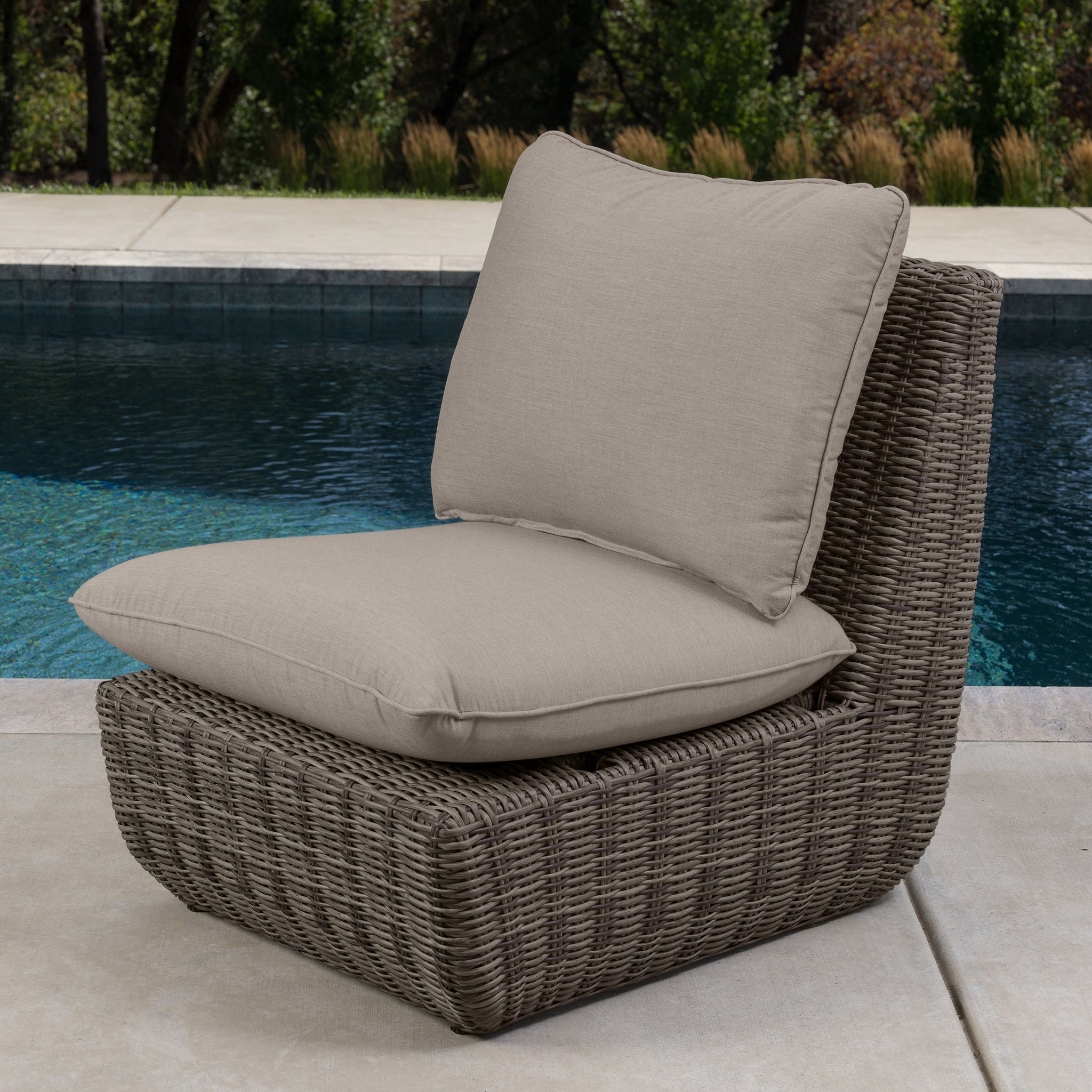 SunVilla Swann Modular Outdoor Patio Chair, 6-pack
