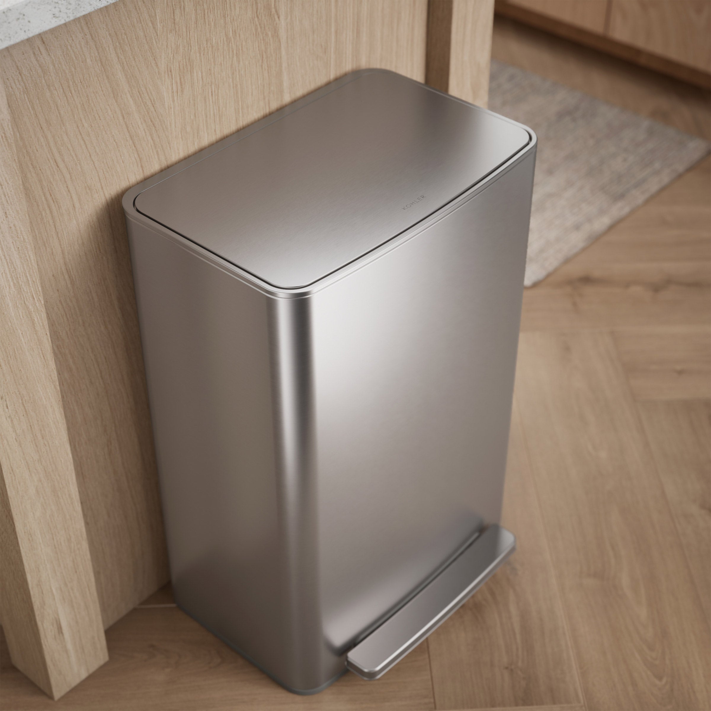 Kohler 45L Step Trash Can