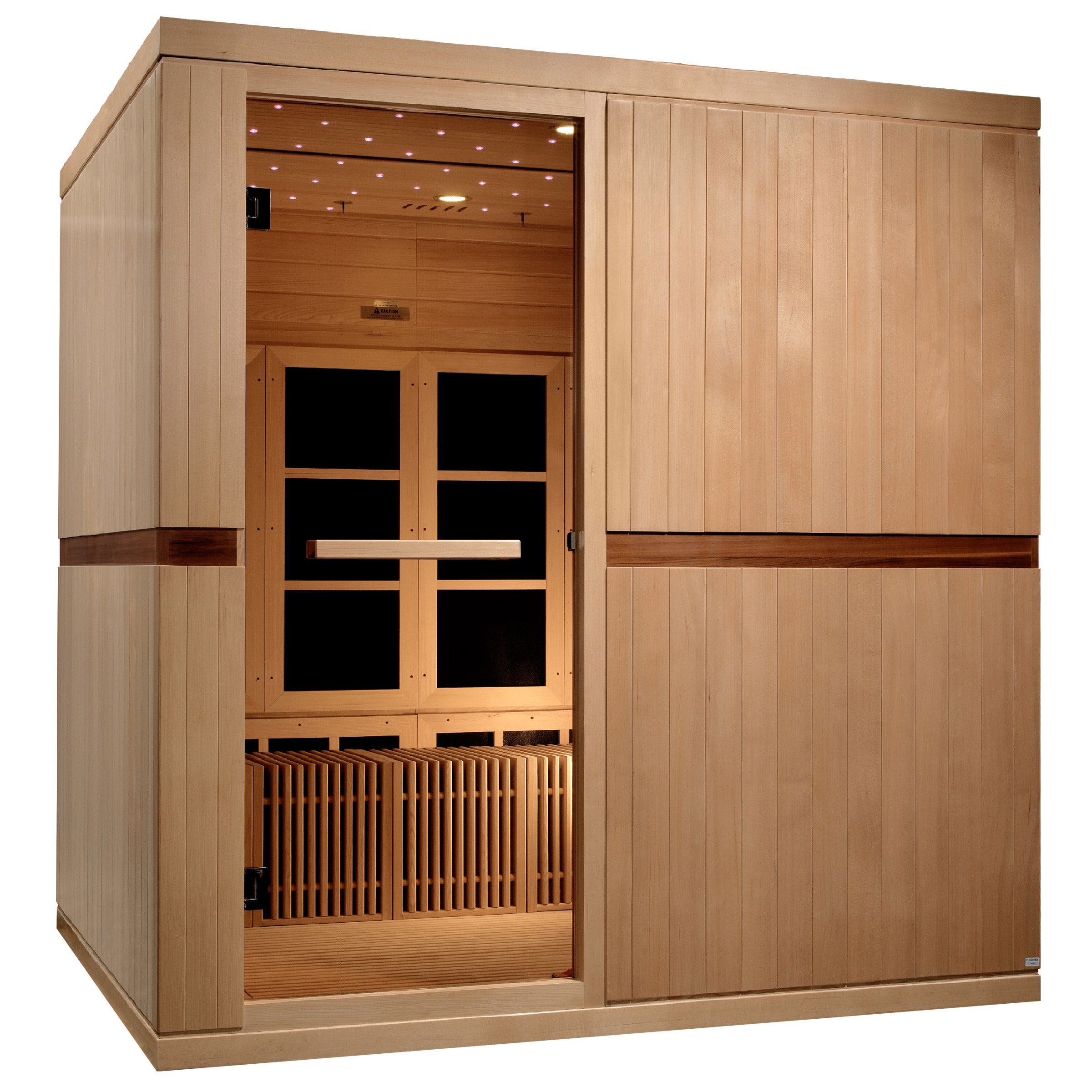 Dynamic Catalonia 8-person Ultra Low EMF FAR Infrared Indoor Sauna