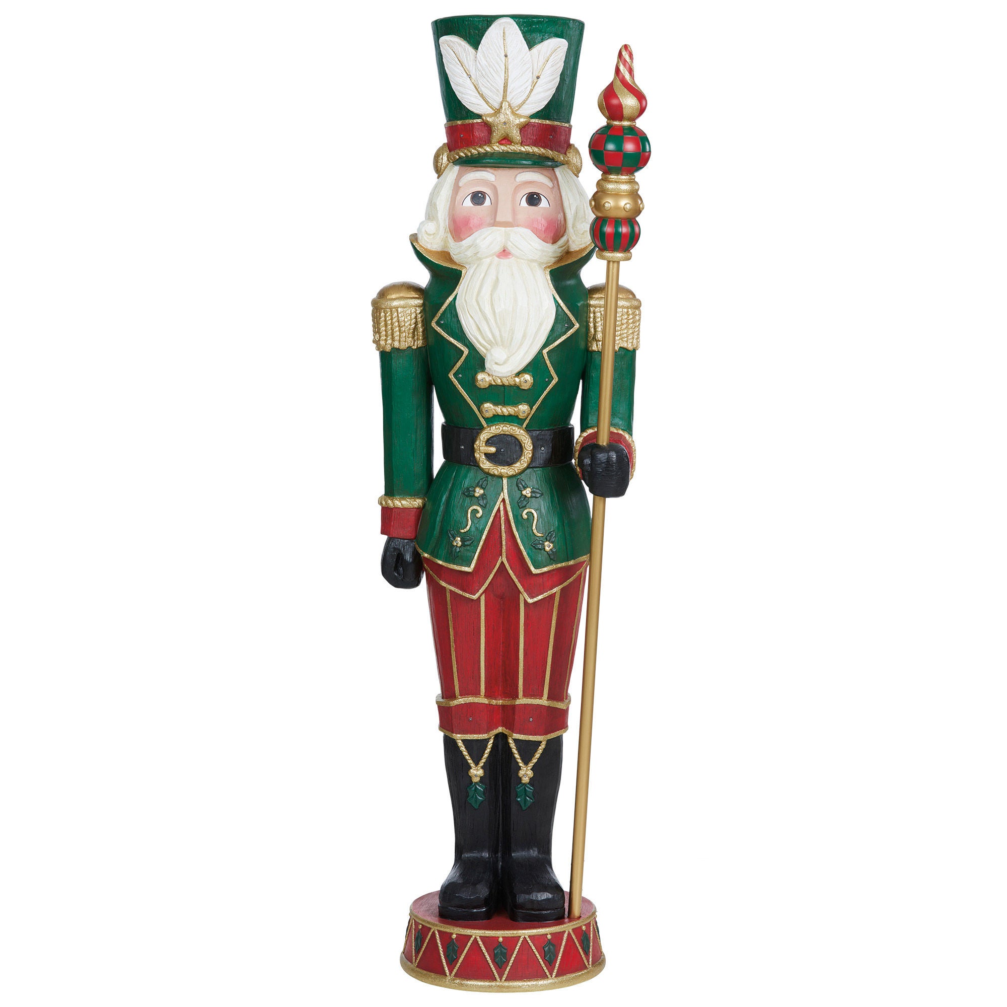 6' Nutcracker with LED Lights & Music