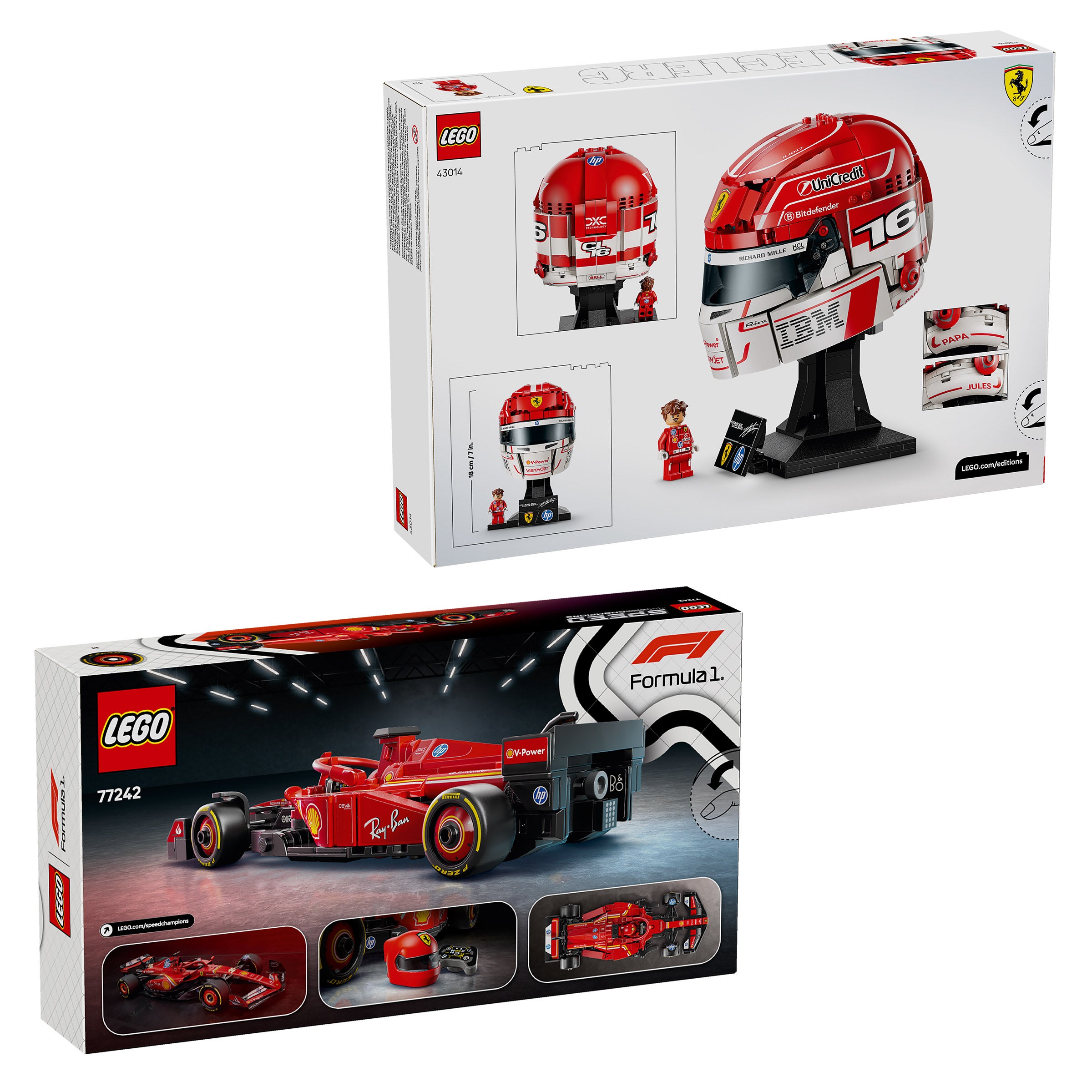 LEGO Charles Leclerc Ferrari Bundle
