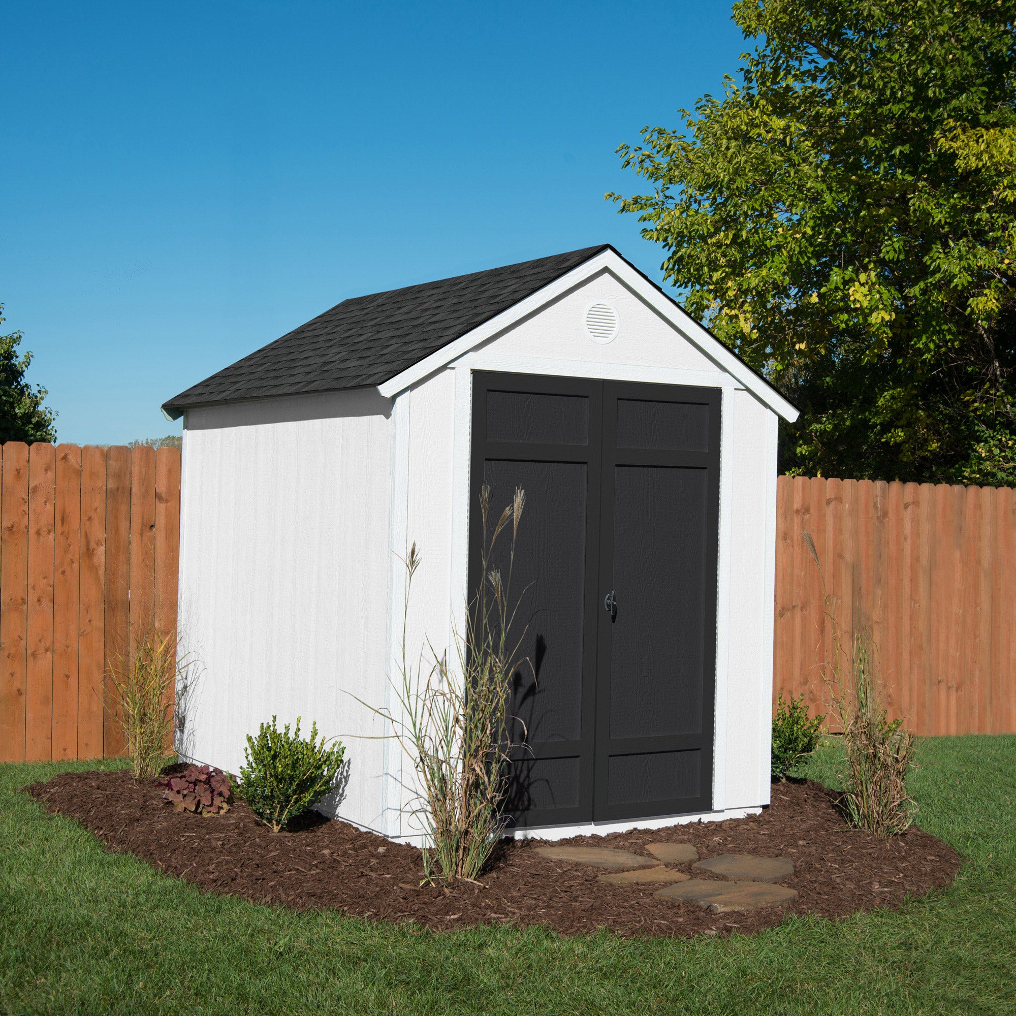 Magnolia 6' x 8' Wood Storage Shed – Do It Yourself Assembly