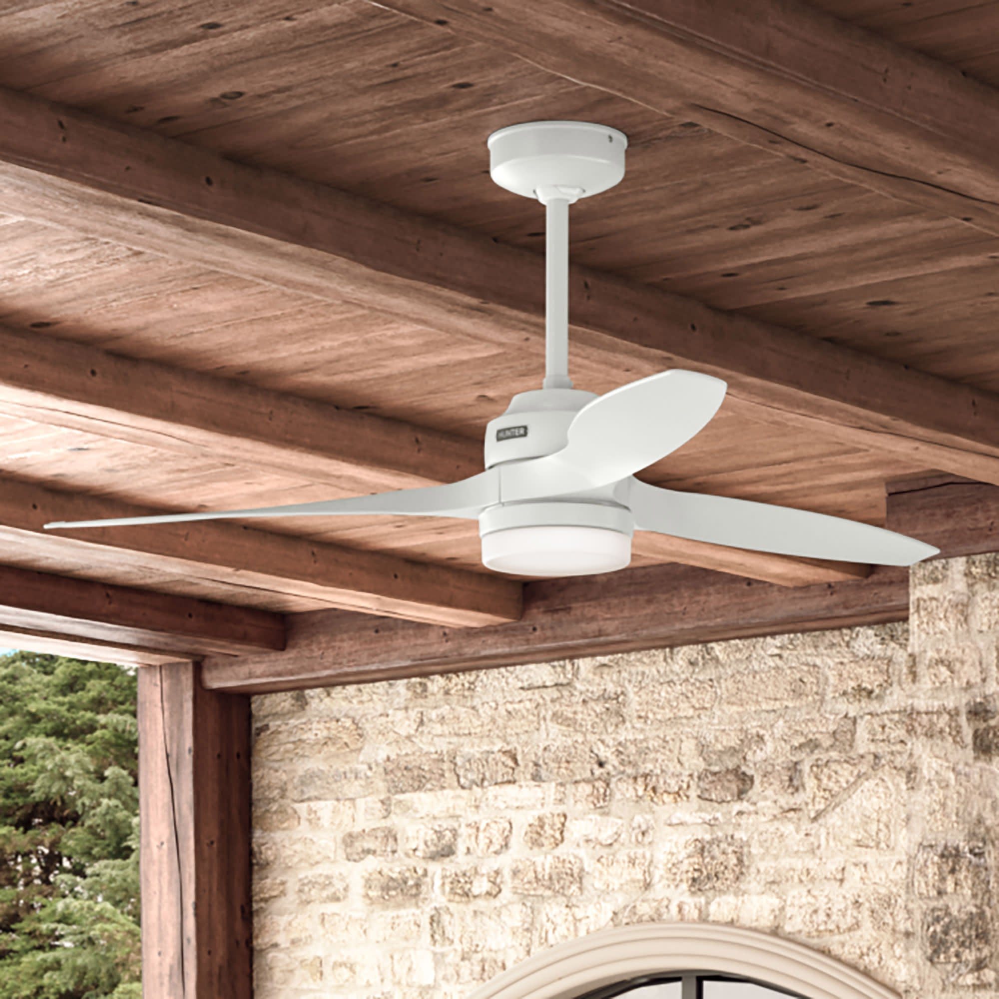 Hunter Trielle 52" Indoor/Outdoor Ceiling Fan