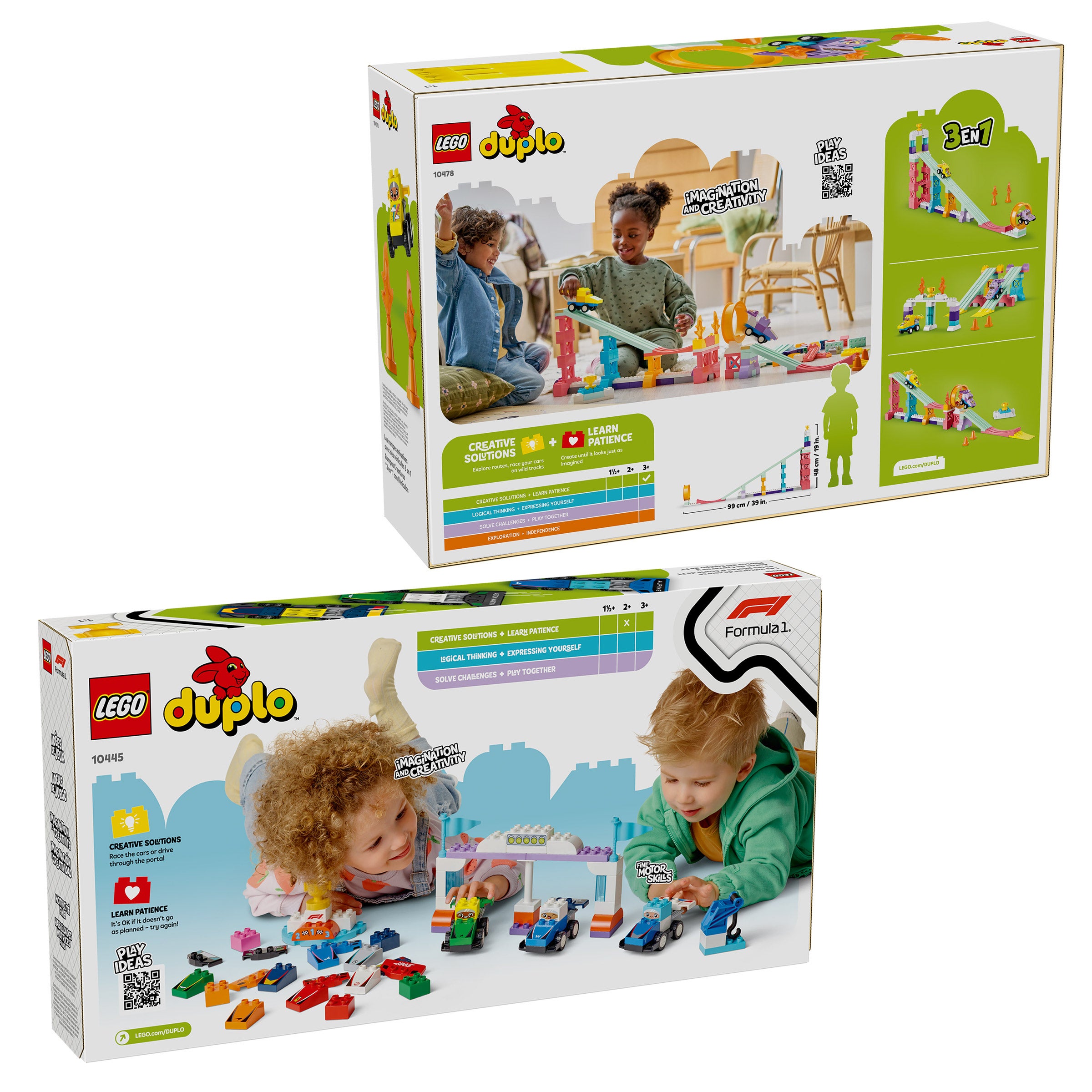 LEGO DUPLO Race Ramp & F1 Bundle