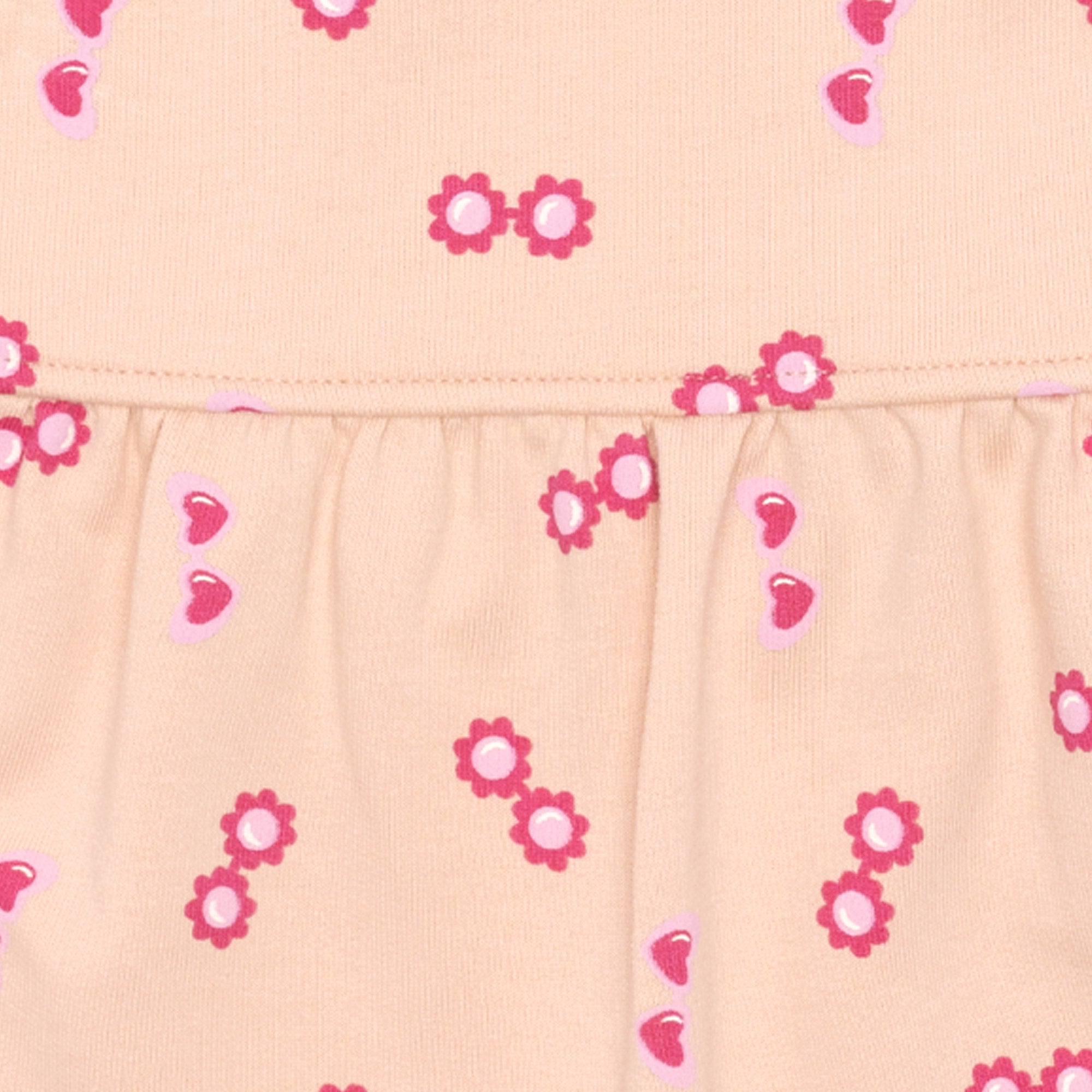 Pekkle Baby 4-piece Romper & Short Set